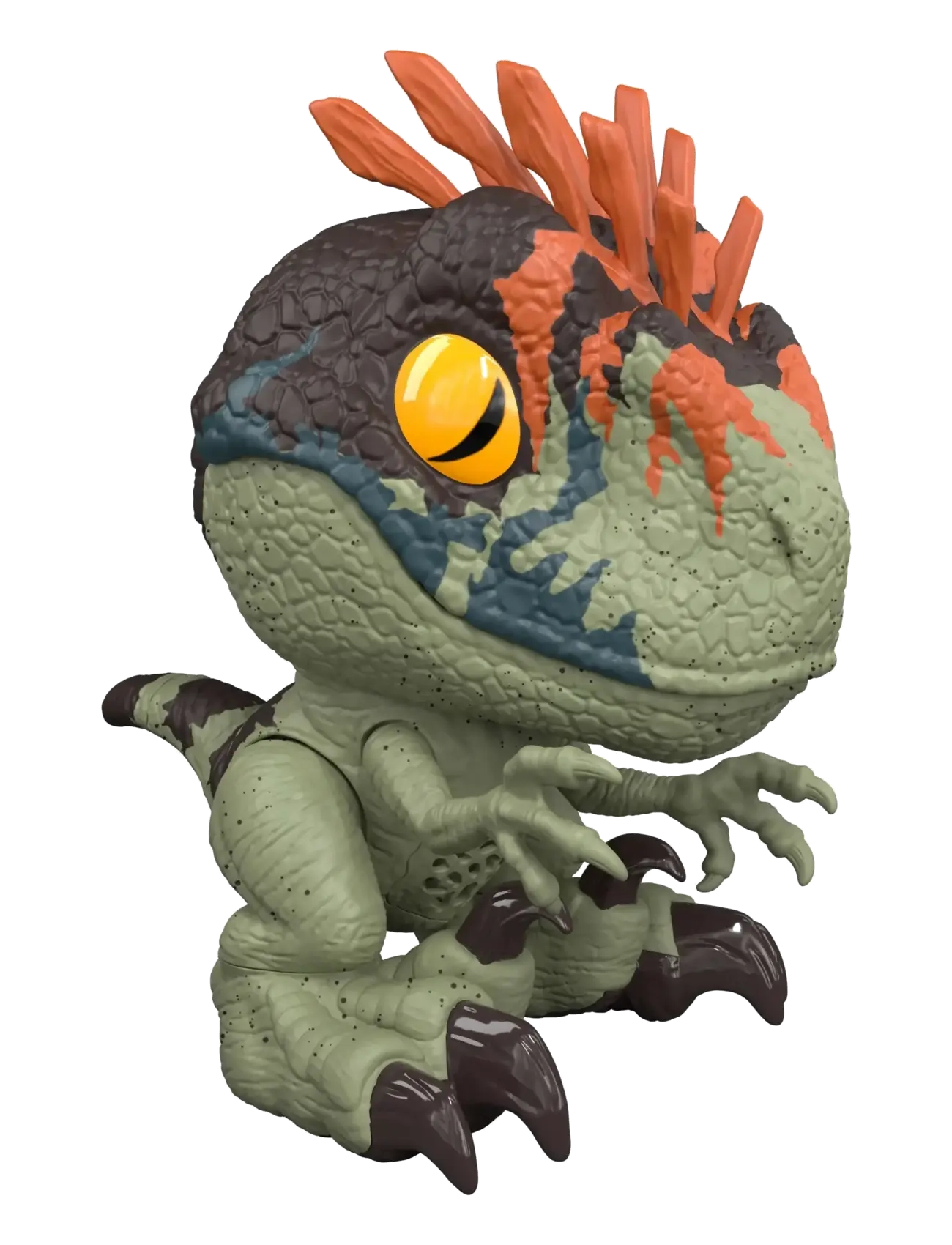 Jurassic world - Jurassic World Fierce Feeder Velociraptor Dinosaur with Swallow and Spit Interactive Feature - multicolor - 3