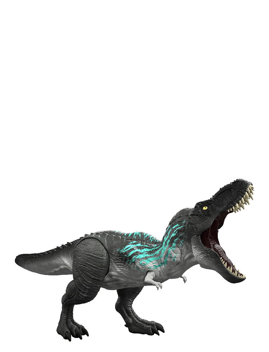 Jurassic world - Jurassic World Muscle Madness Tyrannosaurus Rex Action Figure, T-Rex with Grow Feature & Roar - interaktive tiere - multicolor - 0