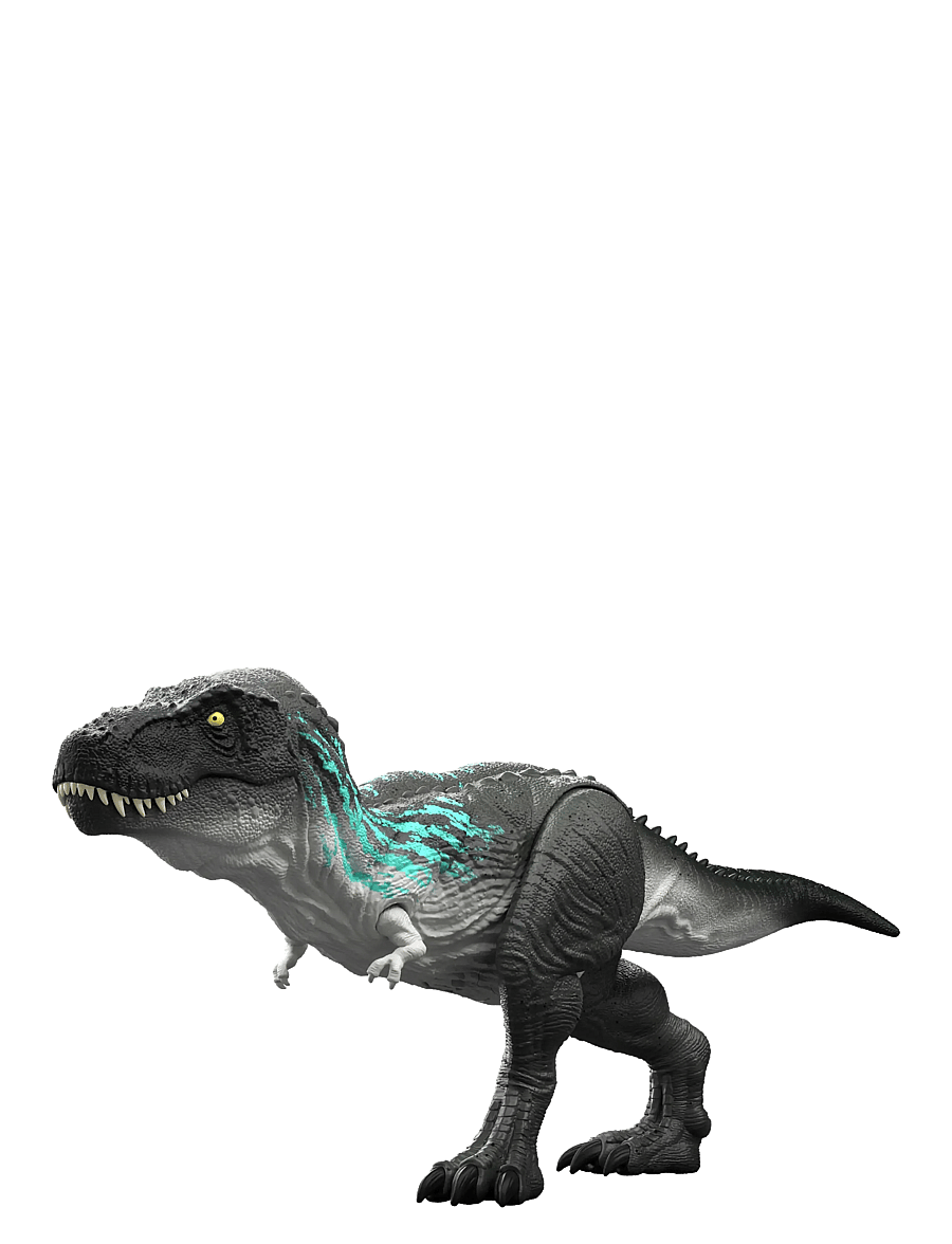 Jurassic world - Jurassic World Muscle Madness Tyrannosaurus Rex Action Figure, T-Rex with Grow Feature & Roar - interaktive tiere - multicolor - 2