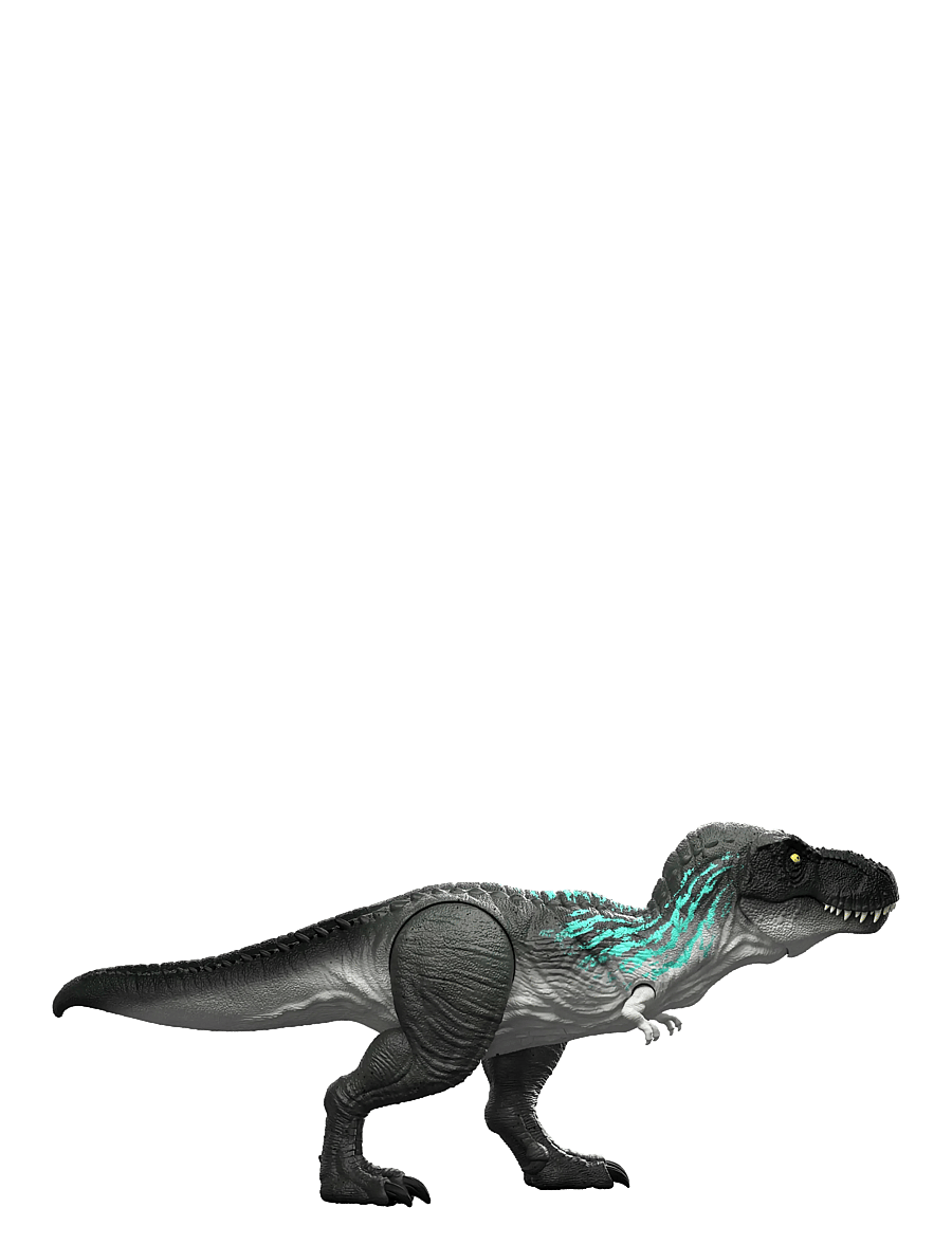 Jurassic world - Jurassic World Muscle Madness Tyrannosaurus Rex Action Figure, T-Rex with Grow Feature & Roar - interaktive tiere - multicolor - 4