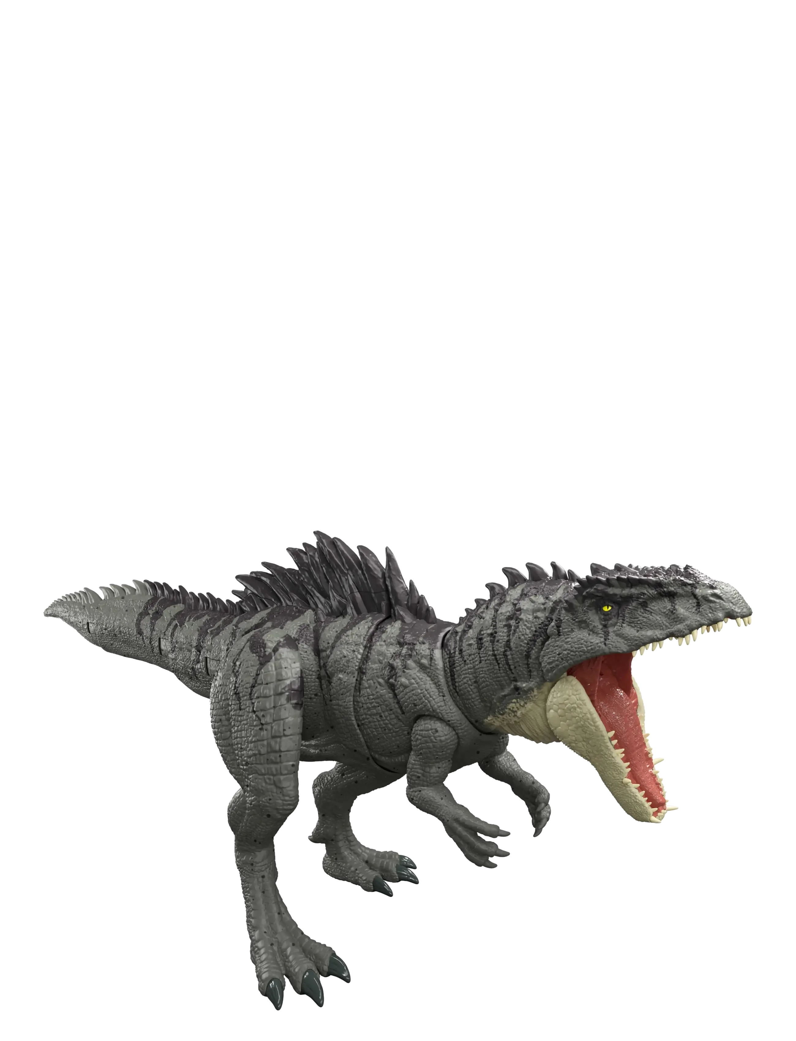 Jurassic world Jurassic World Colossal Chomp Giganotosaurus Figure with Big Bite, Multi Direction Attack - Interaktive Tiere & Roboter - MULTICOLOR / grey