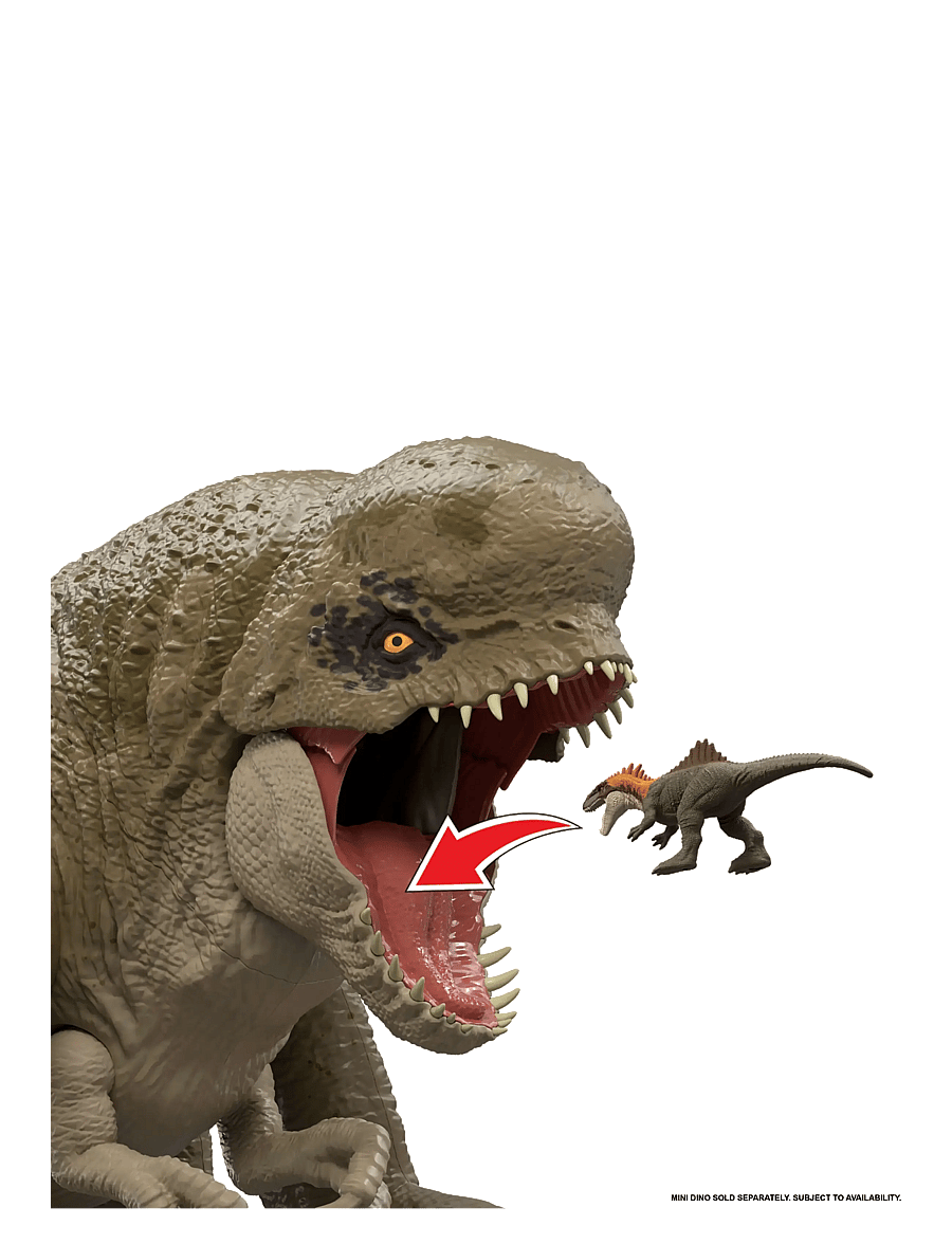 Jurassic world - Jurassic World Rebirth Super Colossal Distortus Rex Dinosaur Figure, 31 Inch, Swallows Minis - tiere - multicolor - 3