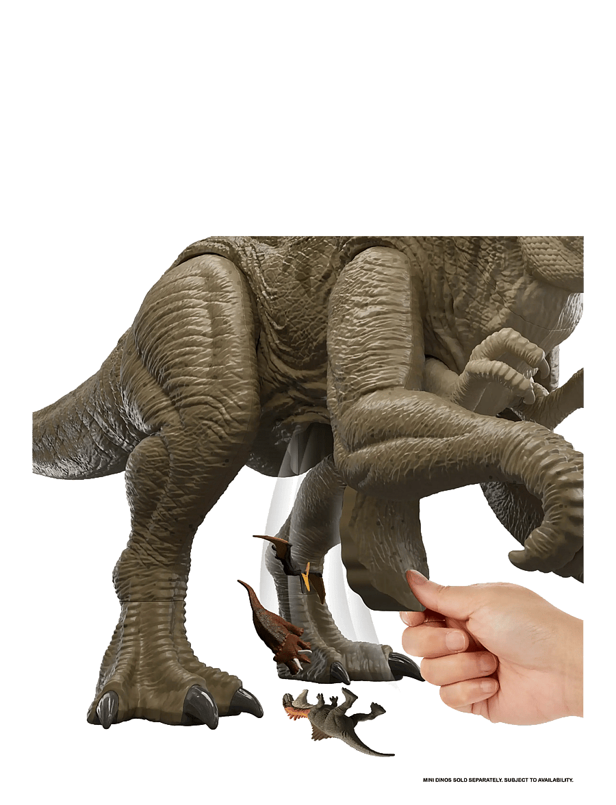 Jurassic world - Jurassic World Rebirth Super Colossal Distortus Rex Dinosaur Figure, 31 Inch, Swallows Minis - tiere - multicolor - 4
