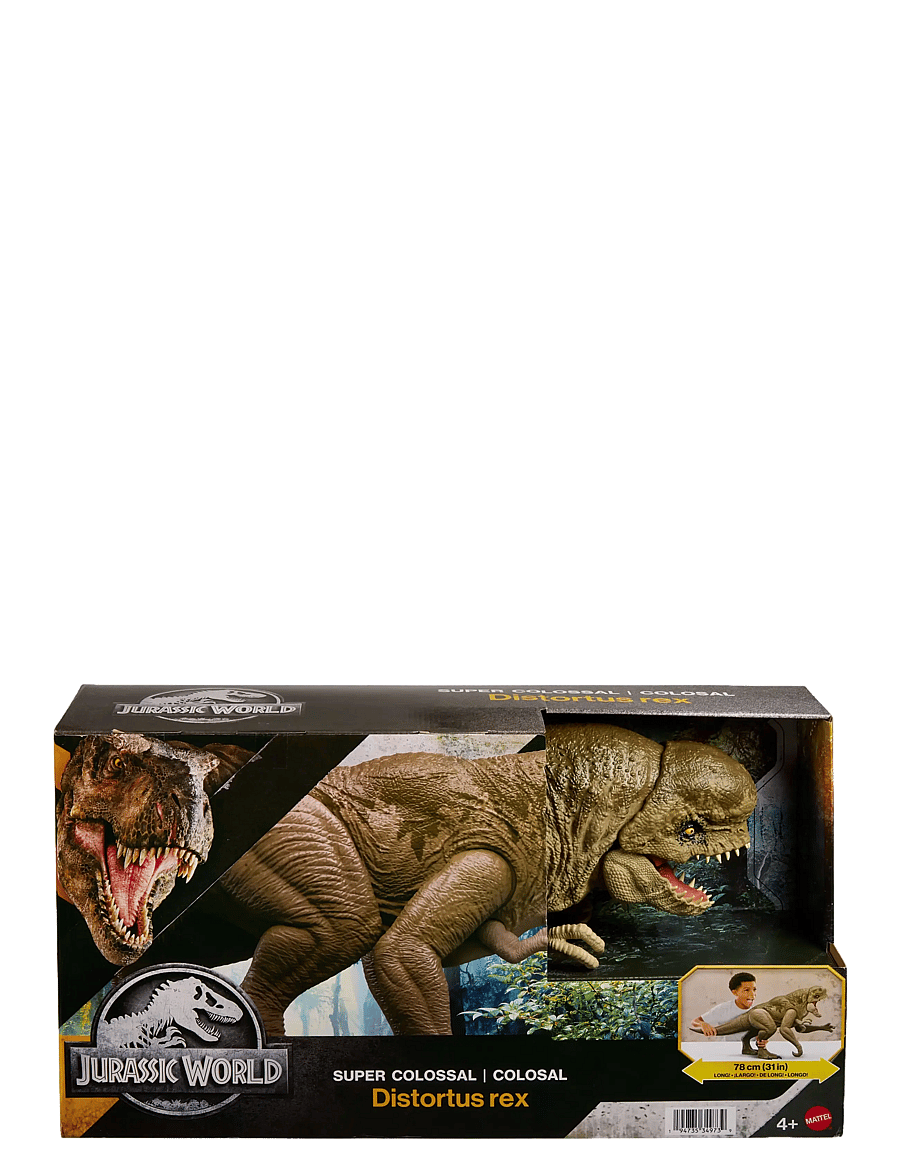 Jurassic world - Jurassic World Rebirth Super Colossal Distortus Rex Dinosaur Figure, 31 Inch, Swallows Minis - tiere - multicolor - 2