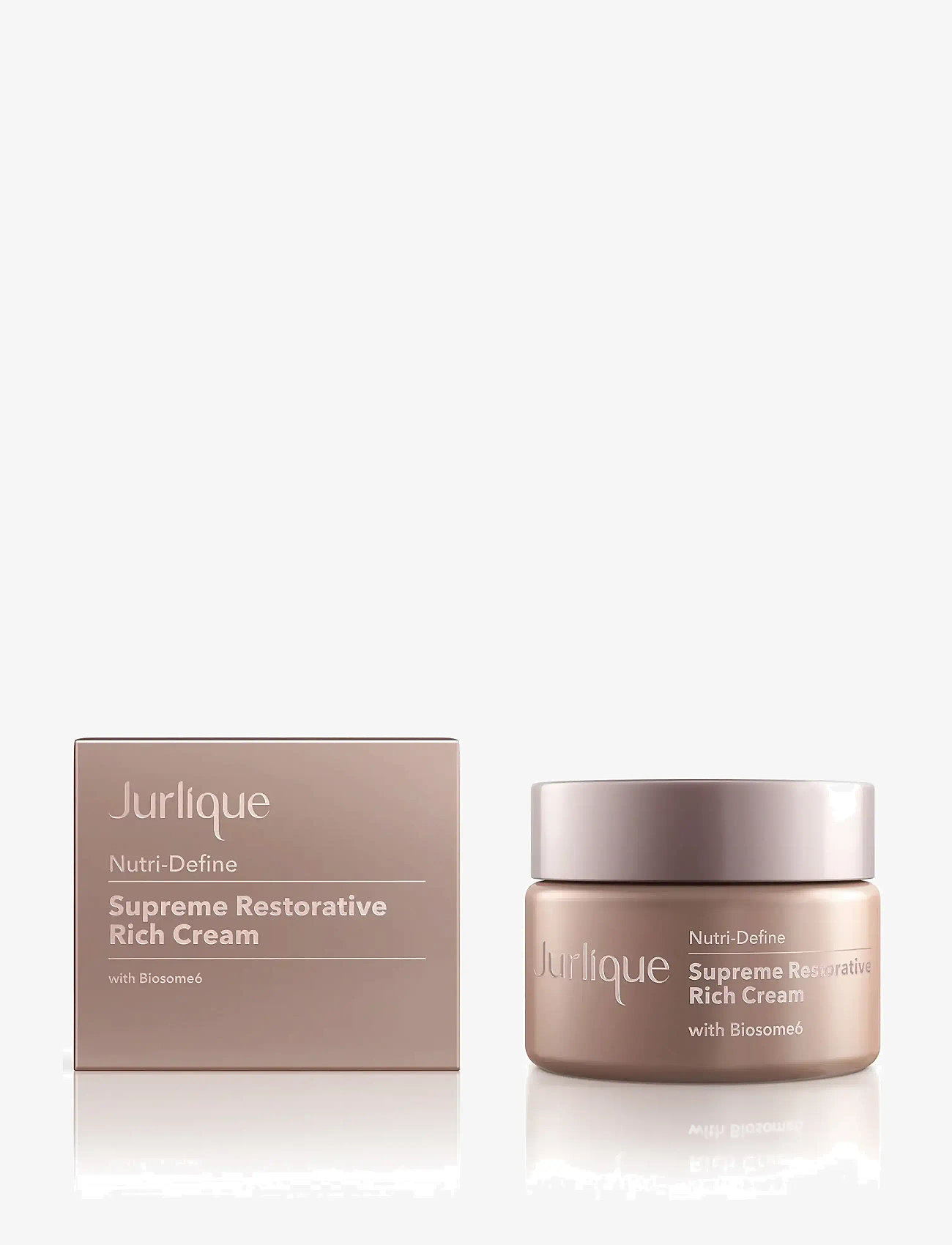 Jurlique - NUTRI-DEFINE SUPREME RESTORATIVE RICH CREAM 50 ML - nattkräm - clear - 1