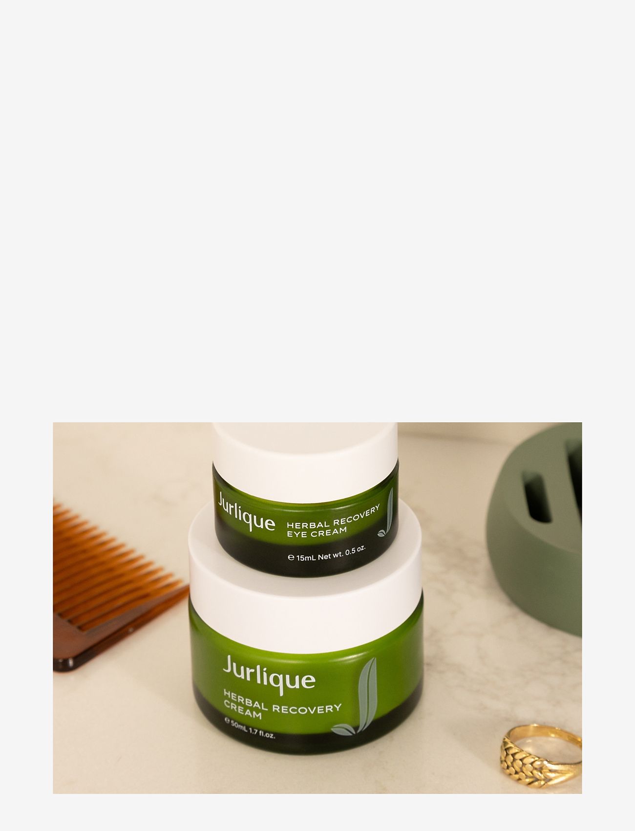 Jurlique - HERBAL RECOVERY CREAM 50 ML - dagkräm - clear - 4