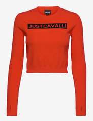 Just Cavalli - PULLOVER - strikkegensere - orange - 0