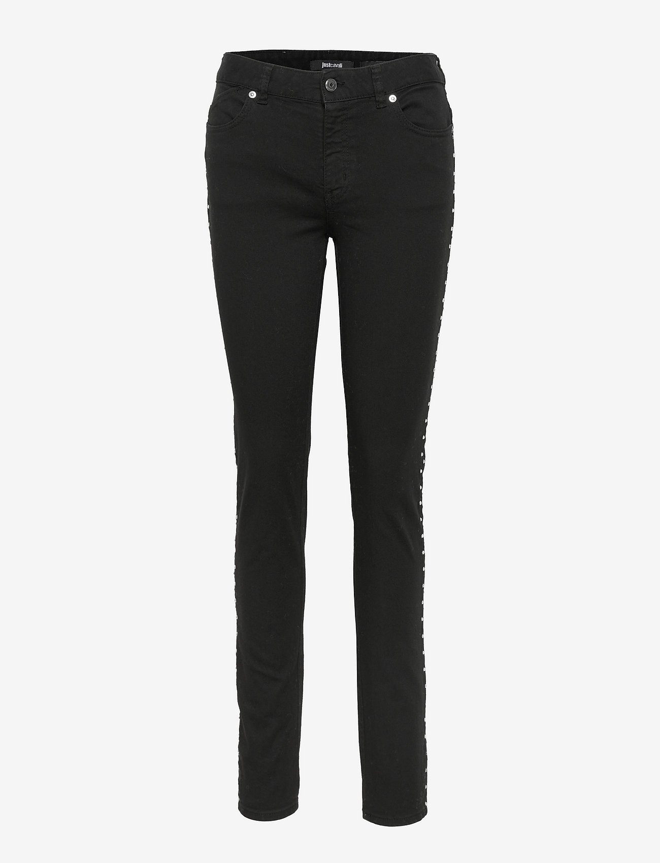 Just Cavalli - PANTS 5 POCKETS - trousers with skinny legs - caviar - 0