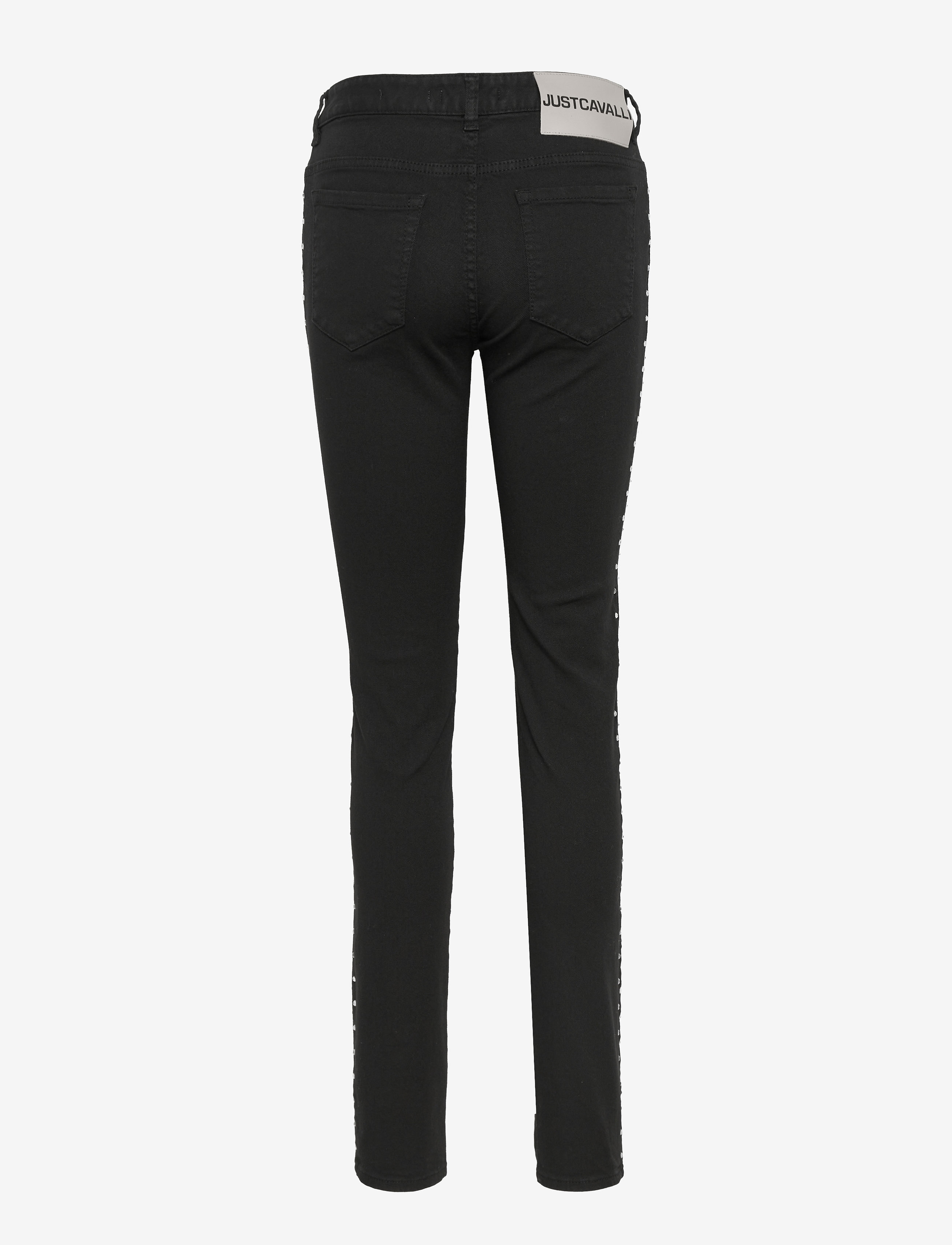Just Cavalli - PANTS 5 POCKETS - pillihousut - caviar - 1