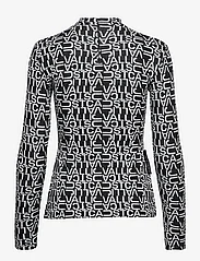 Just Cavalli - TOP - t-shirts met lange mouwen - black - 1