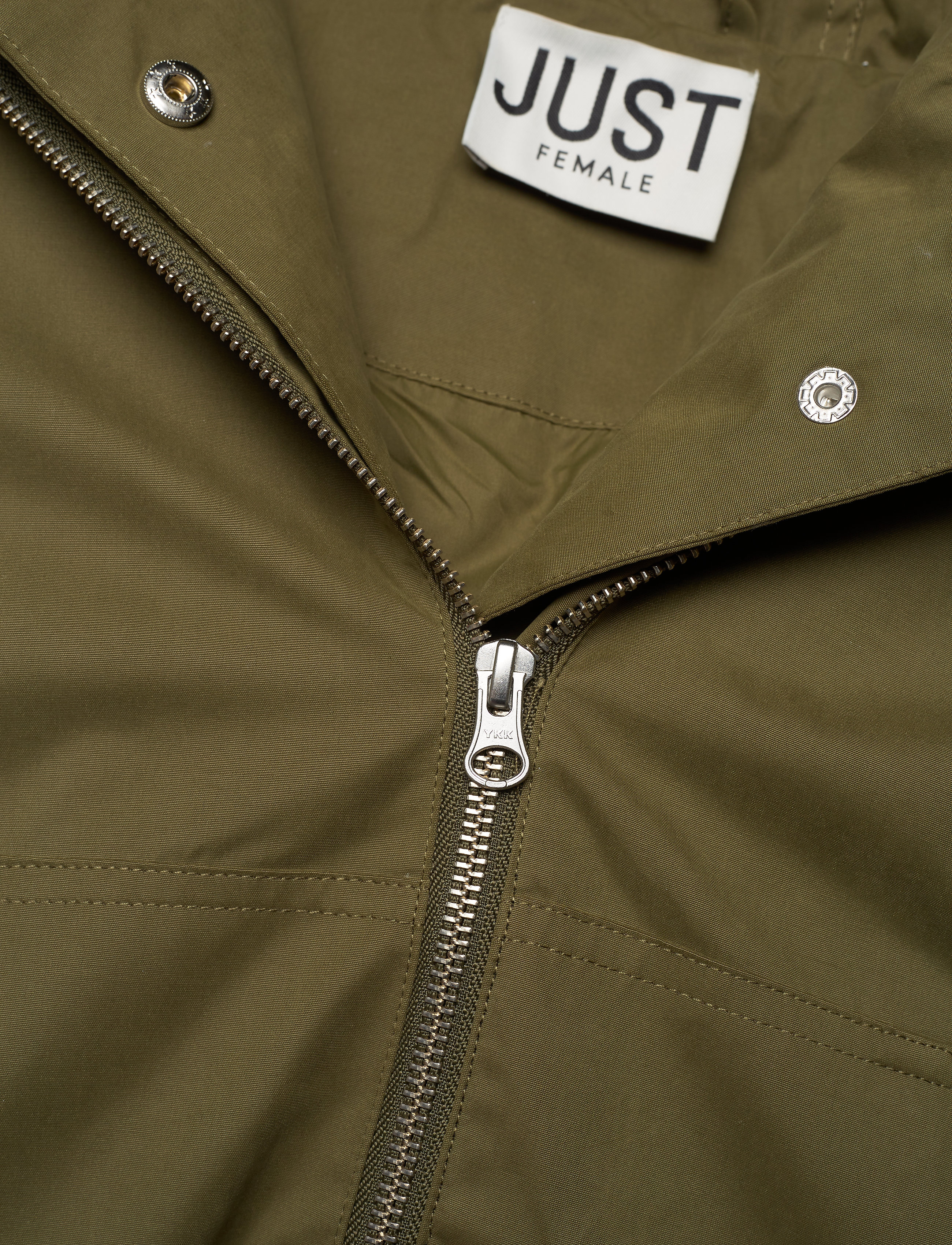 Just Female - Steal coat - dark olive - 4