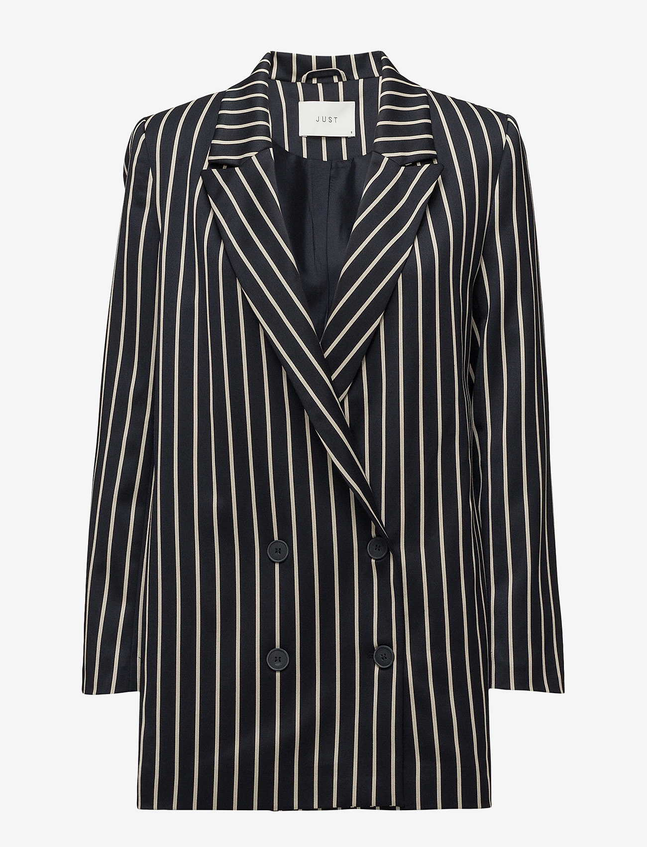 Just Female - Laurent blazer - blue white stripe - 0