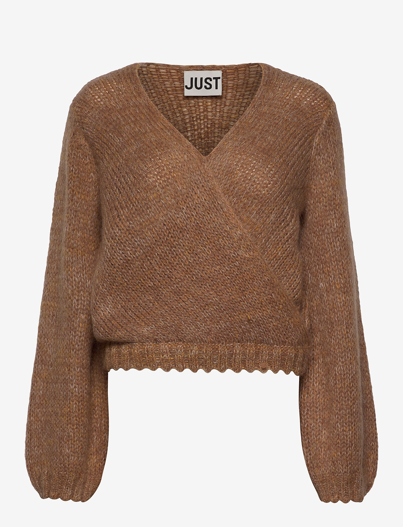 Just Female - Dolly wrap knit - nature combo - 0