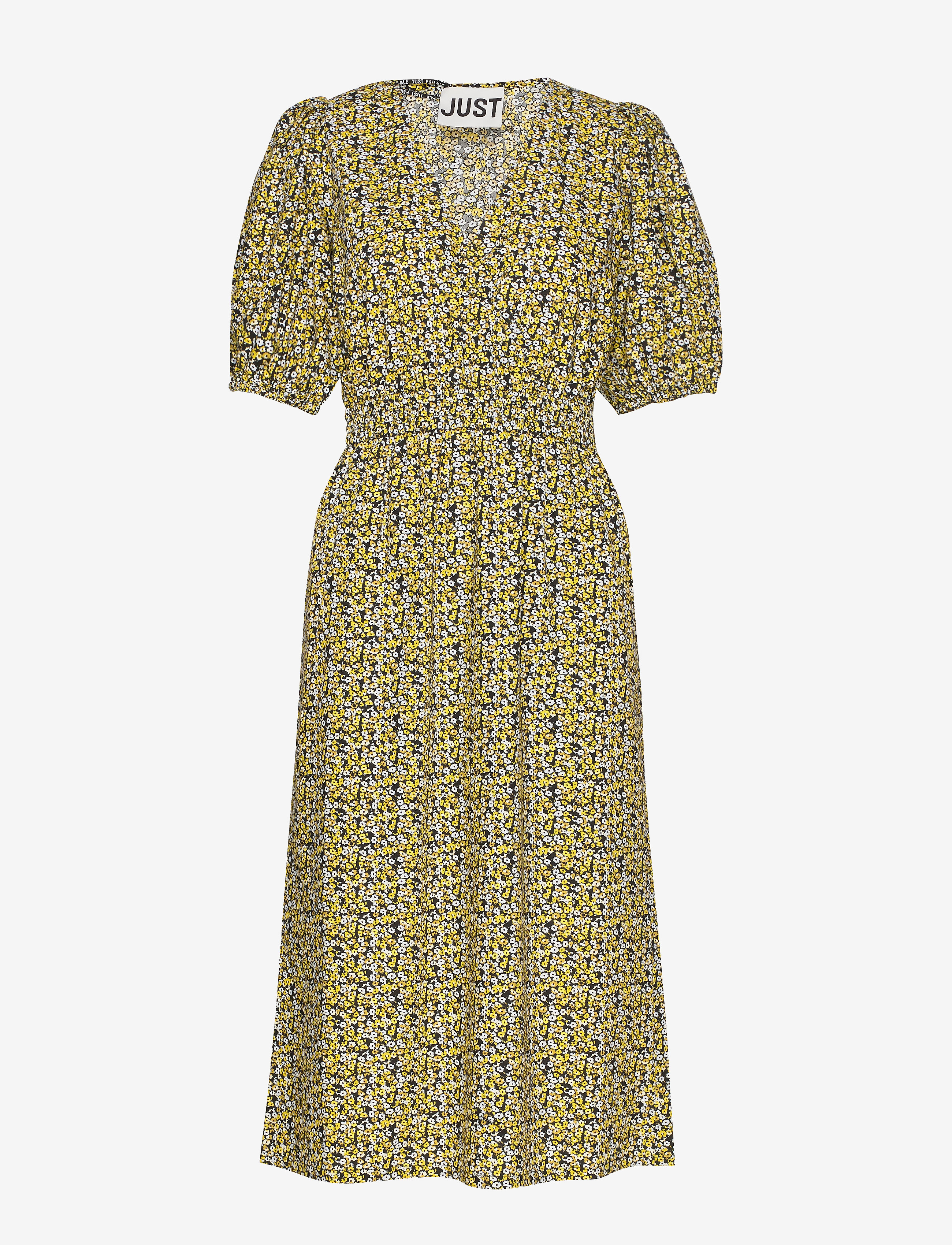 Just Female Dove dress - Just Female - MULTI FLOWER AOP / yellow