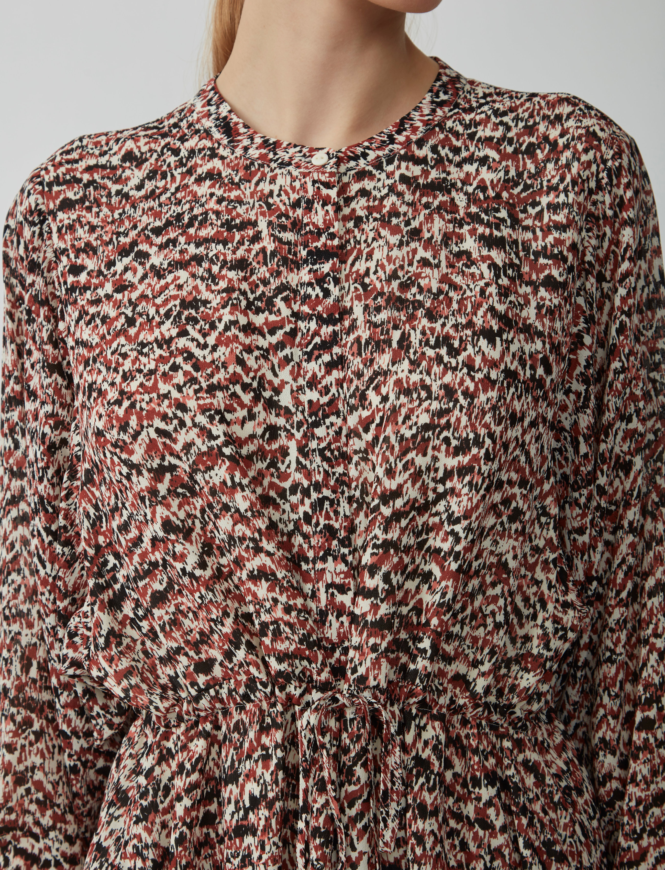 Just Female - Virginia dress - midikleider - sketchy ikat aop - 4