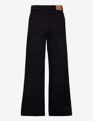 Just Female - Calm black jeans - hosen mit weitem bein - black - 1