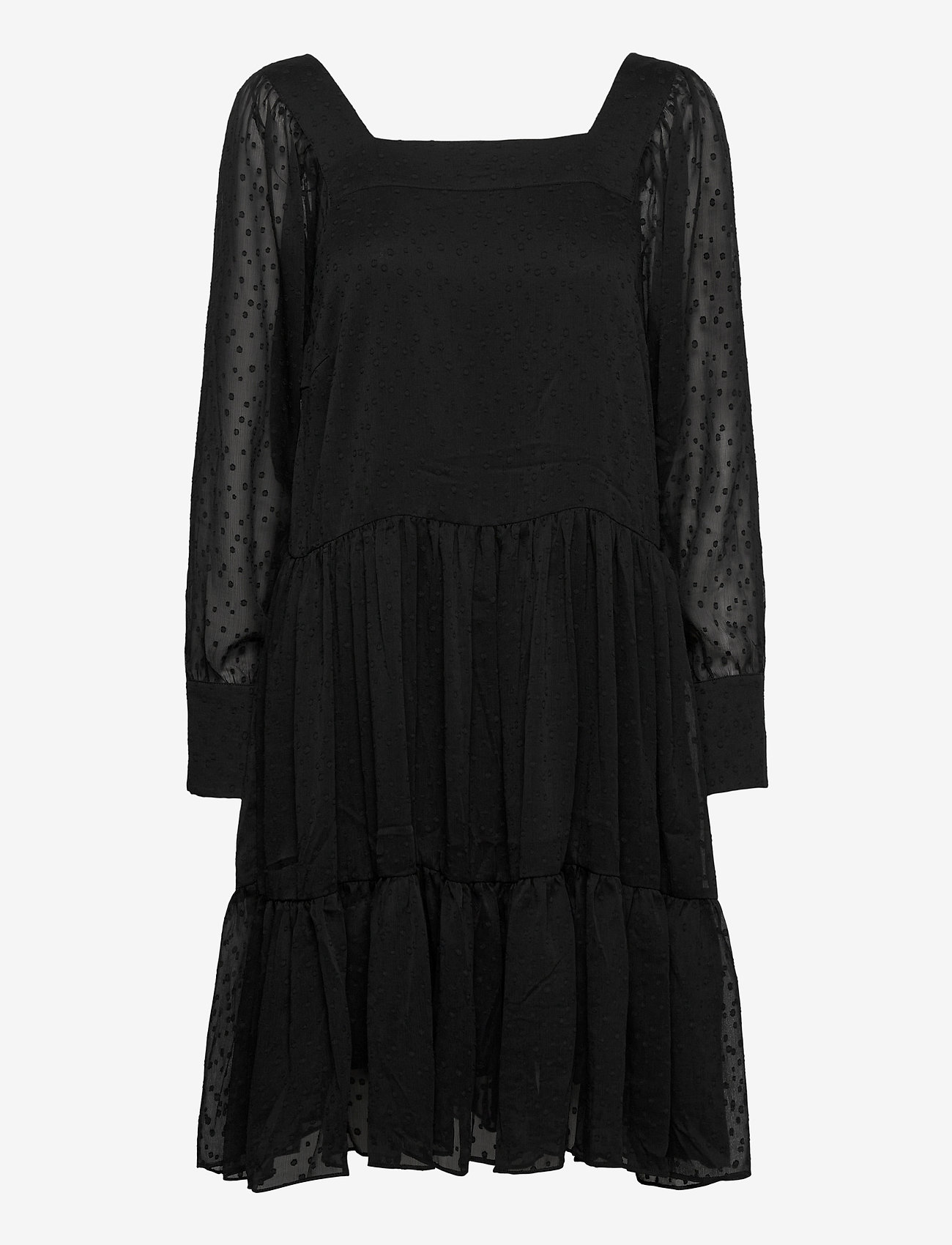 Just Female - Lula dress - midikjoler - black - 0