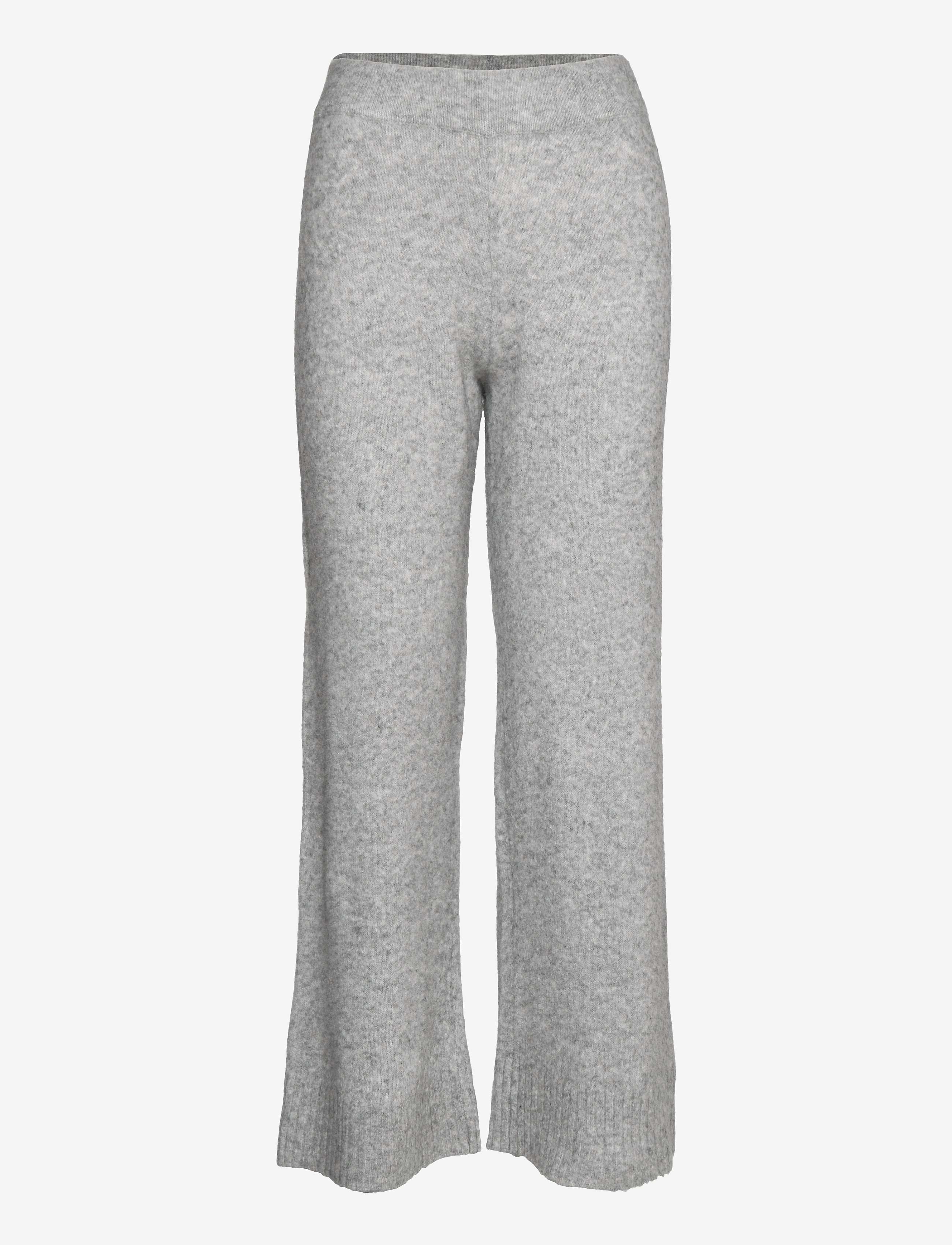 Just Female - Unite knit trousers - grey melange - 1