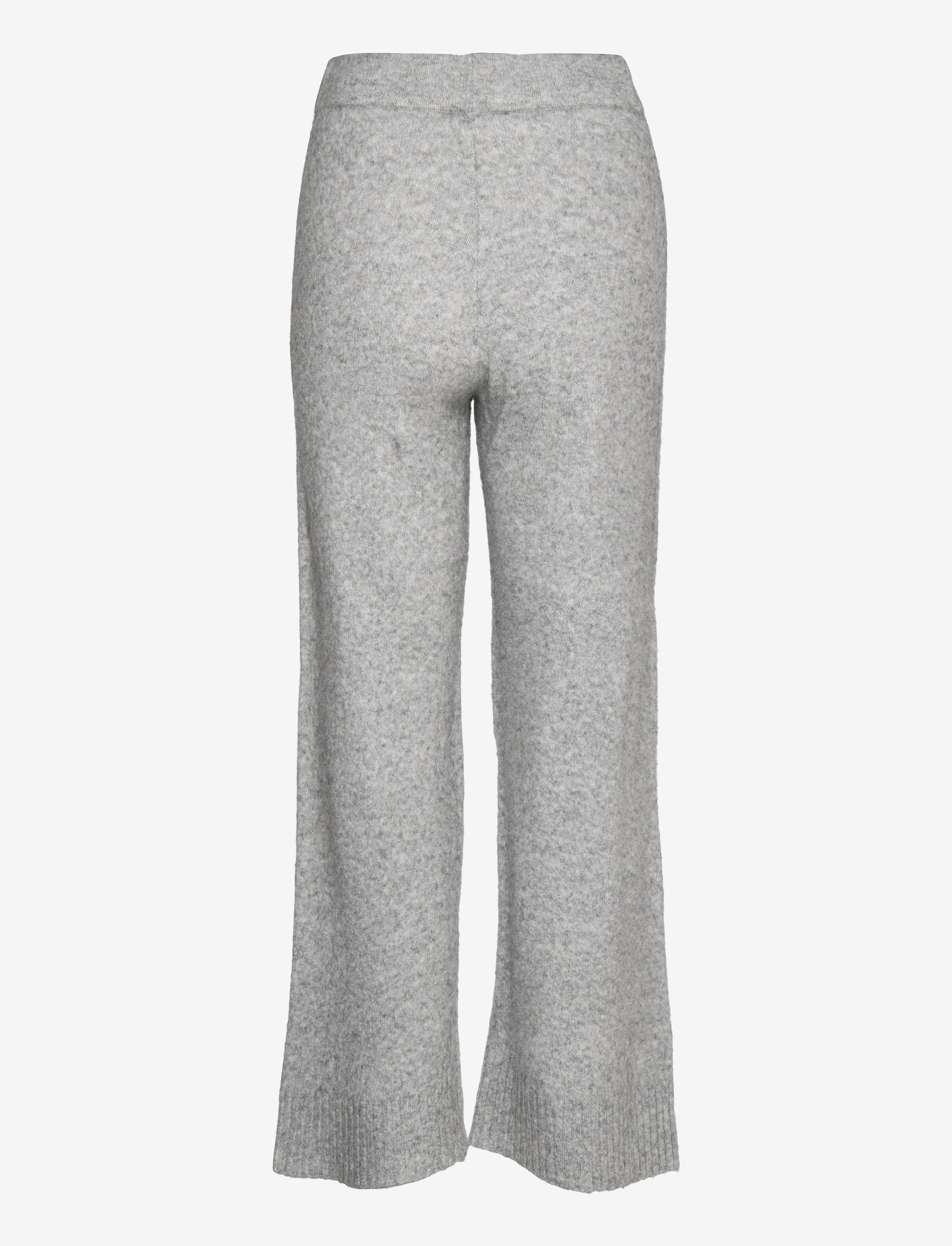 Just Female - Unite knit trousers - grey melange - 2
