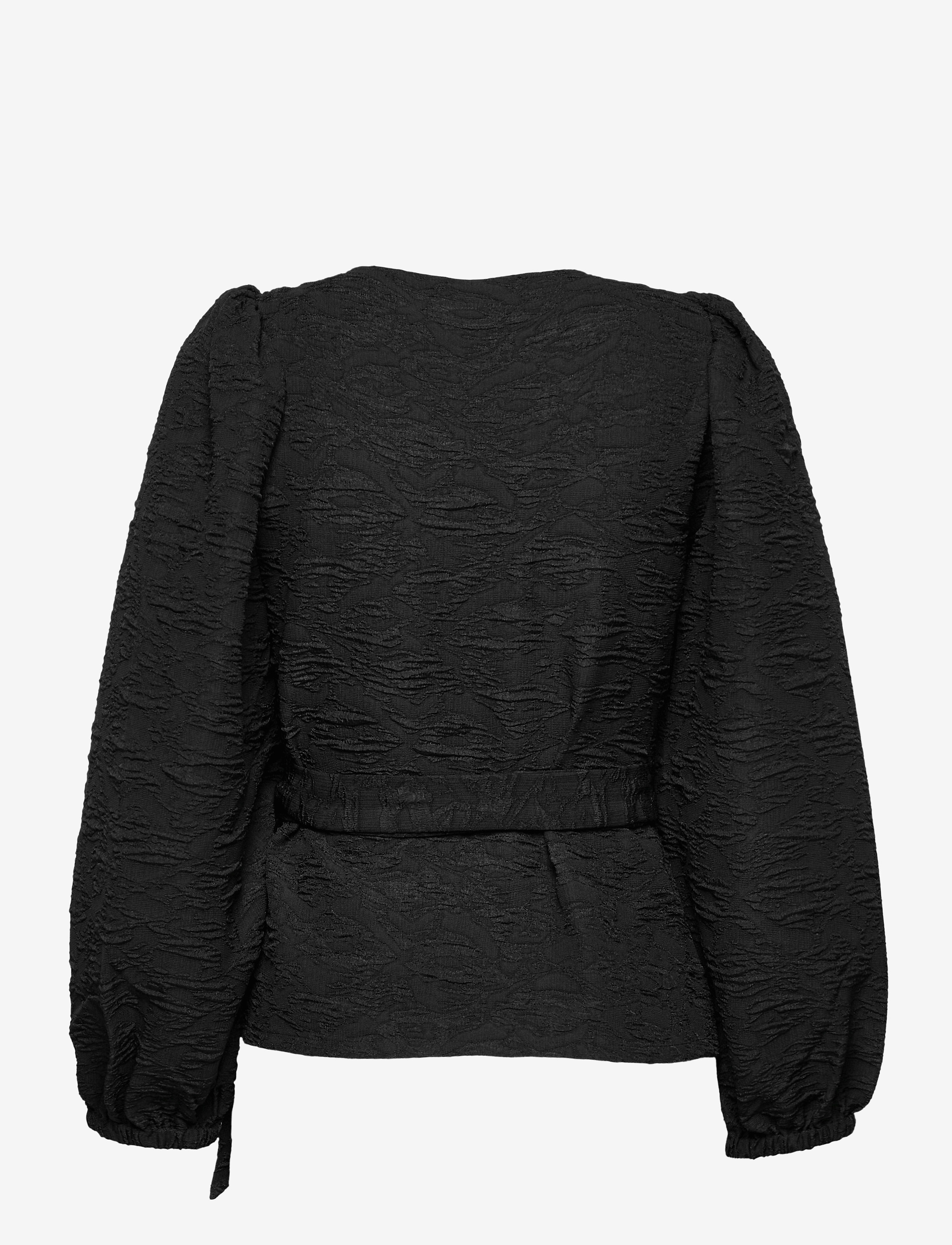 Just Female - Toda wrap blouse - black - 2