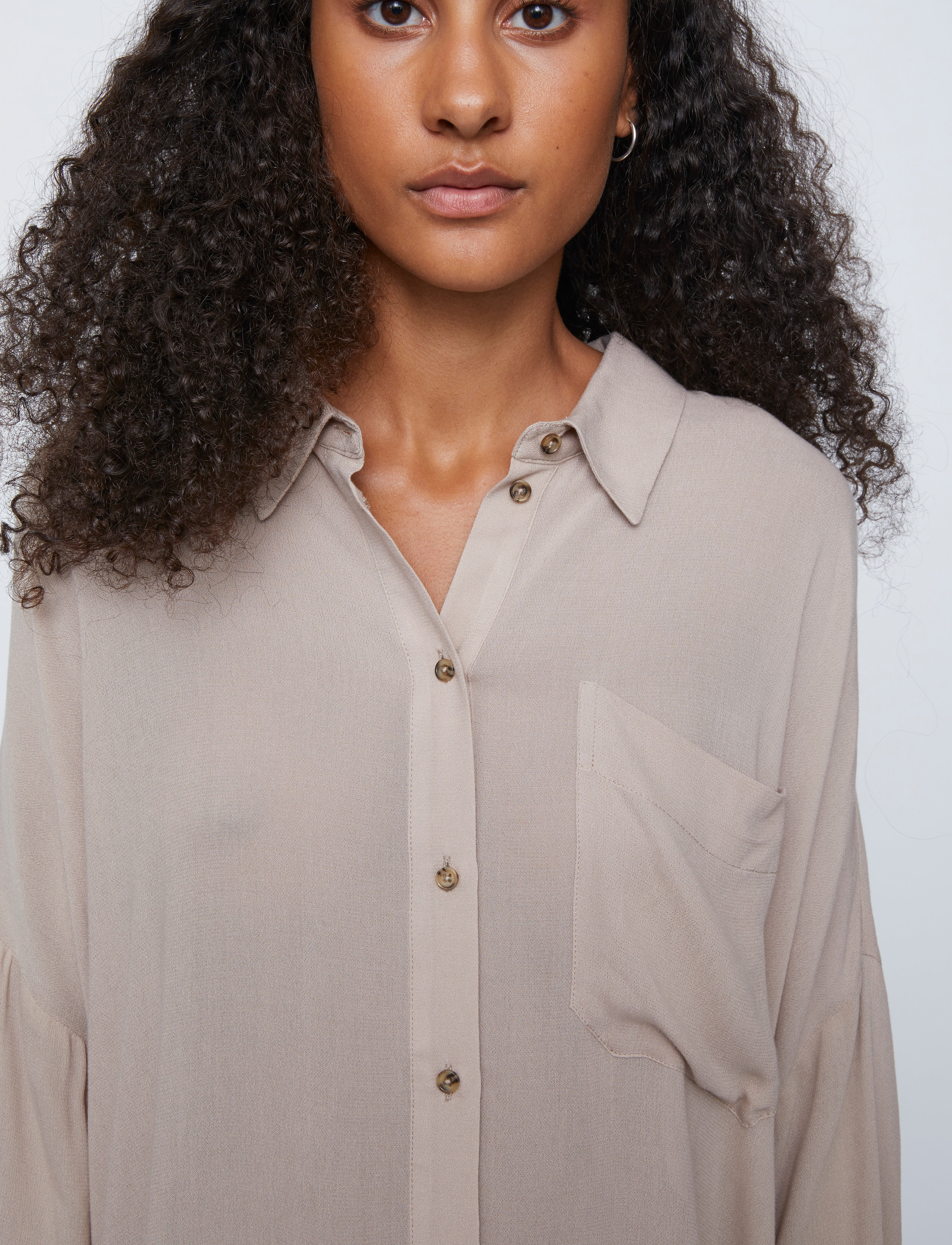 Just Female - Brooklyn shirt - cobblestone - 5