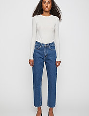 Just Female - Stormy jeans 0102 - tiesaus kirpimo džinsai - middle blue - 2