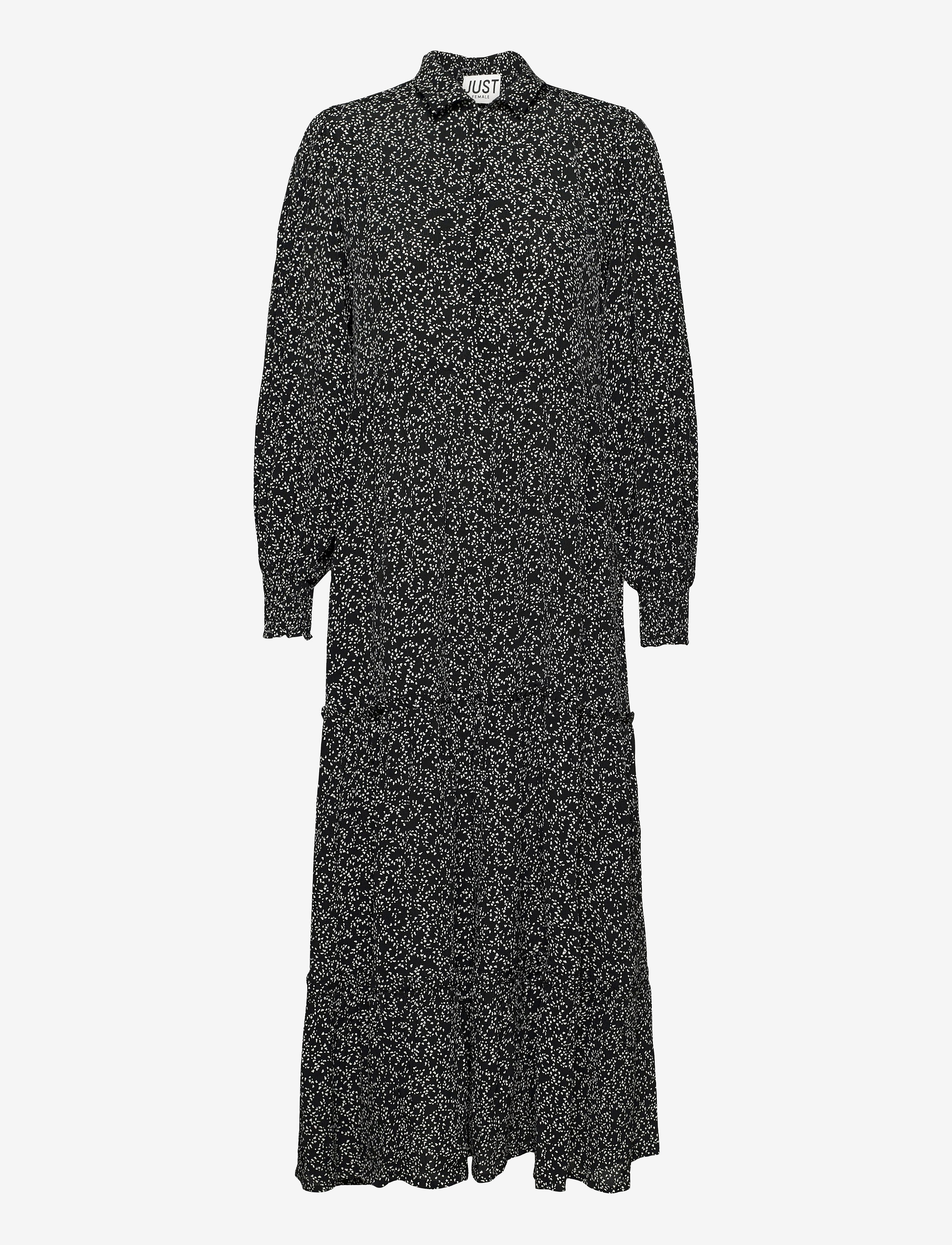 Just Female - Colombo Maxi Dress - noise aop - 1