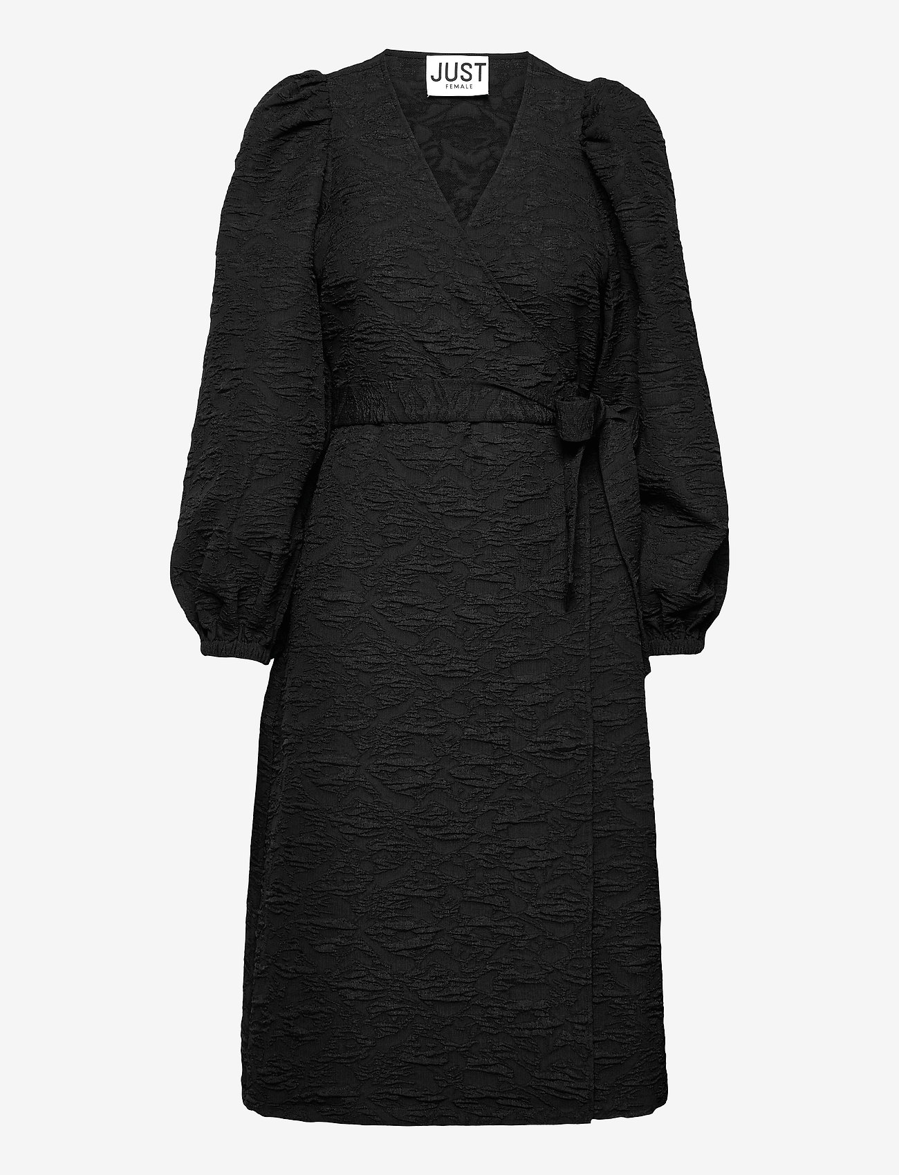 Just Female - Toda wrap dress - black - 1