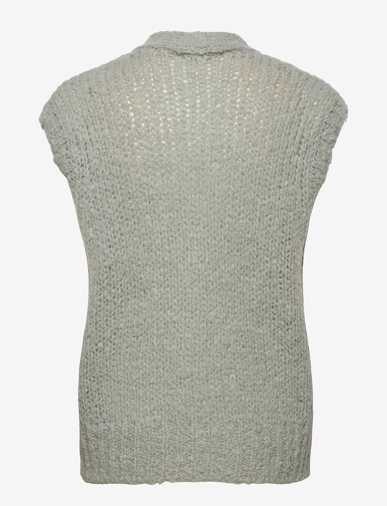 Just Female - Erida knit vest - strikkevester - pale aqua - 1