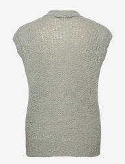 Just Female - Erida knit vest - stickade västar - pale aqua - 1