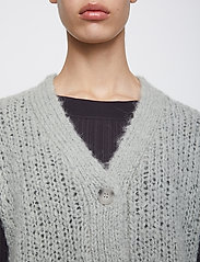 Just Female - Erida knit vest - adītas vestes - pale aqua - 3