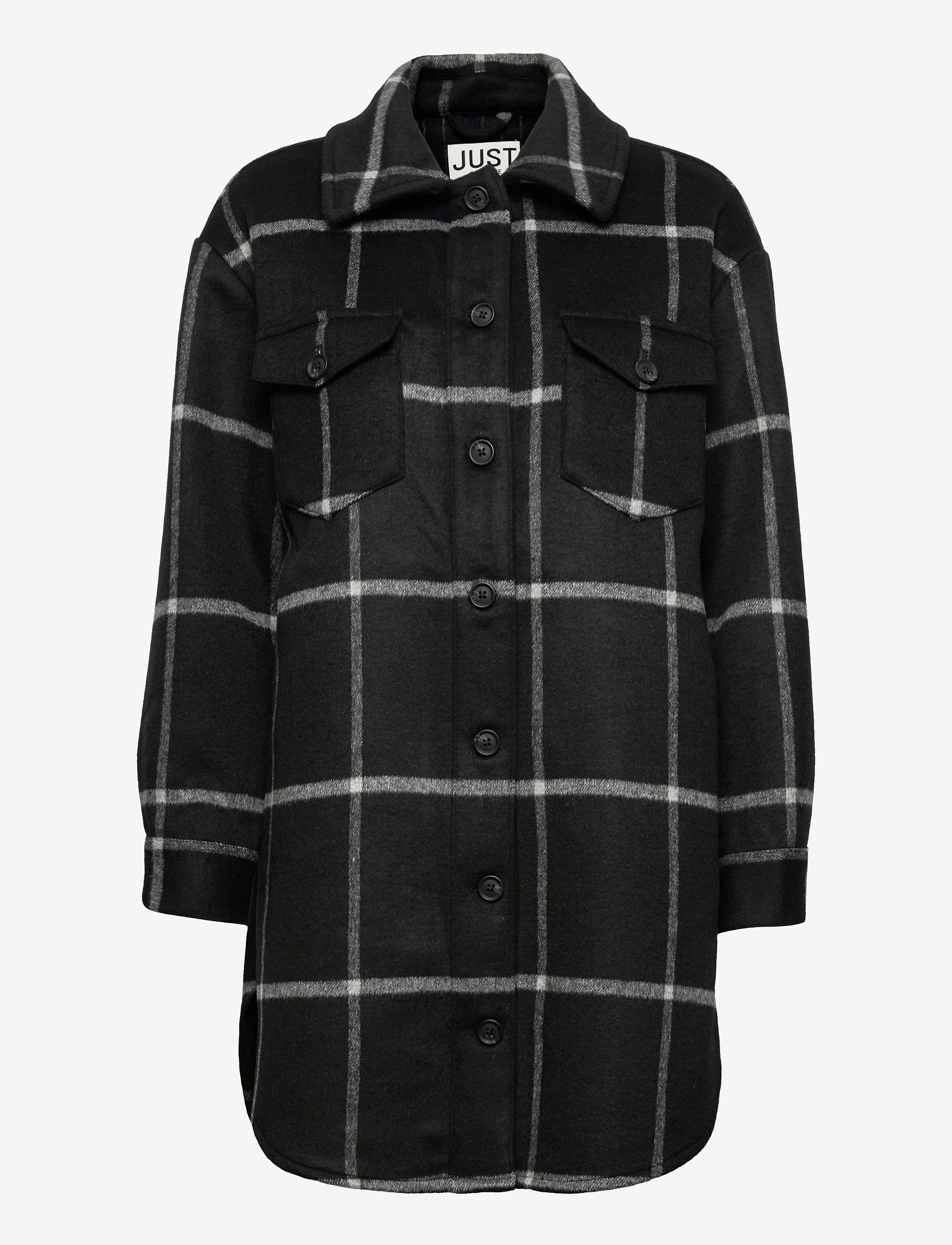 Just Female - Luca shirt jacket - black - 1