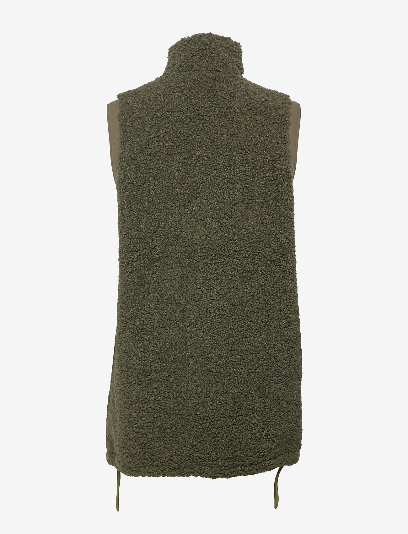 Just Female - Cosmo vest - puffer vests - dark olive - 1