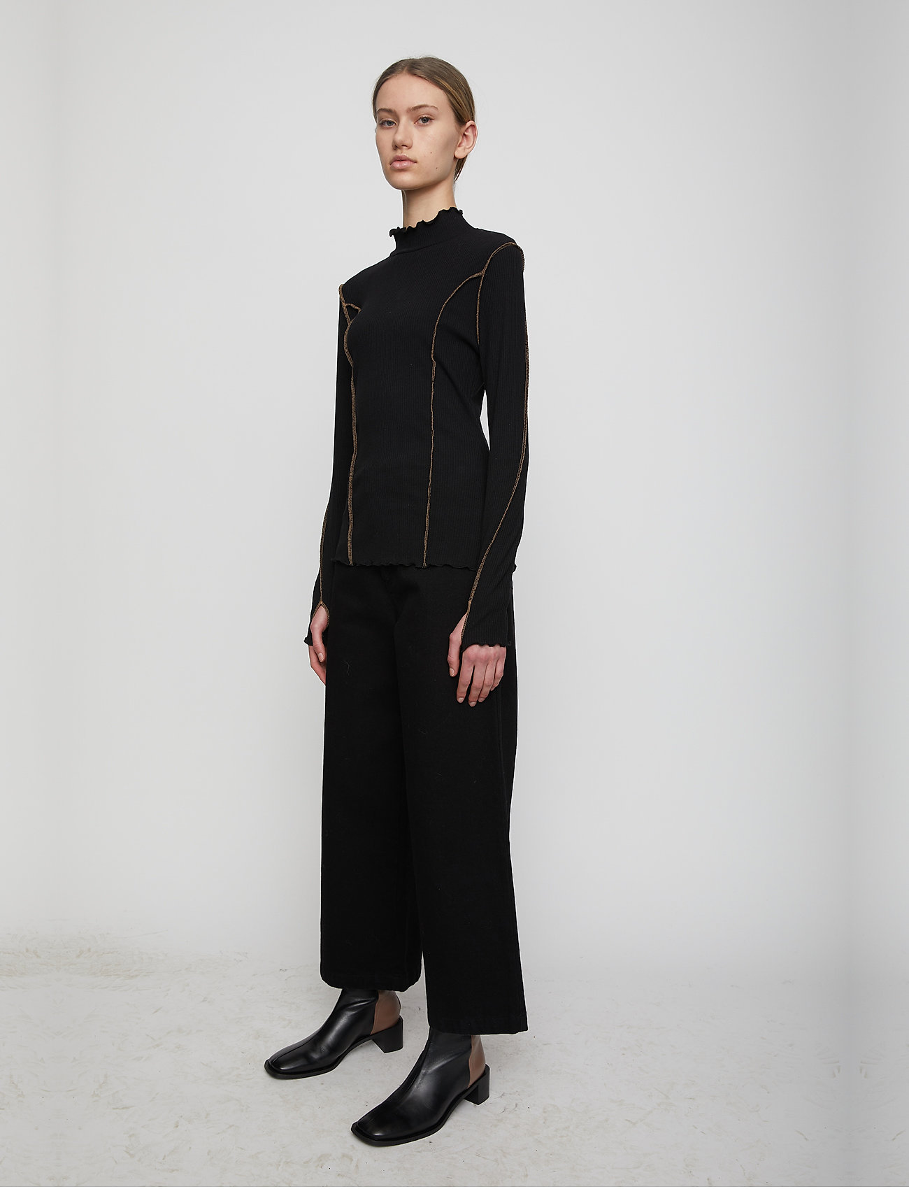 Just Female - Fox blouse - black - 5