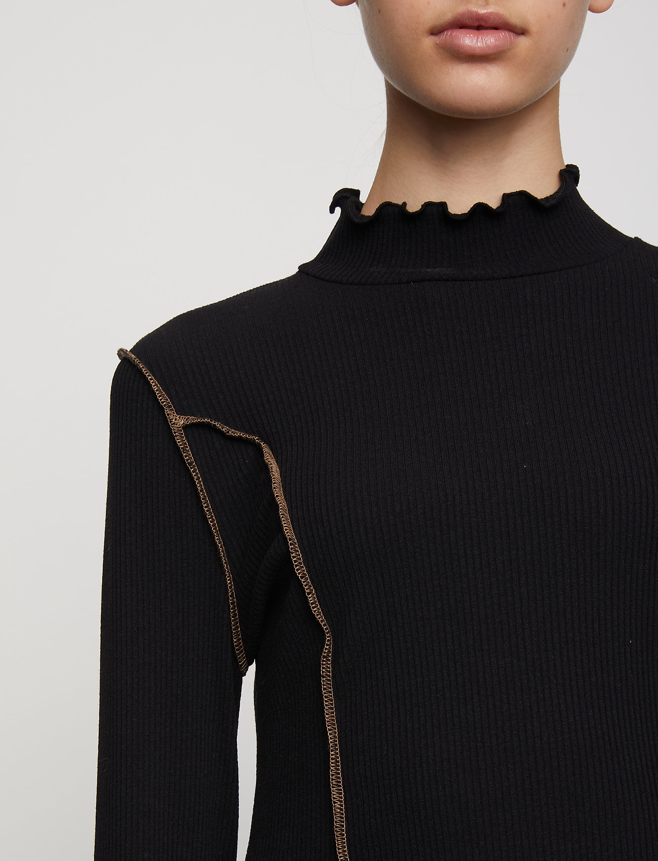 Just Female - Fox blouse - black - 3