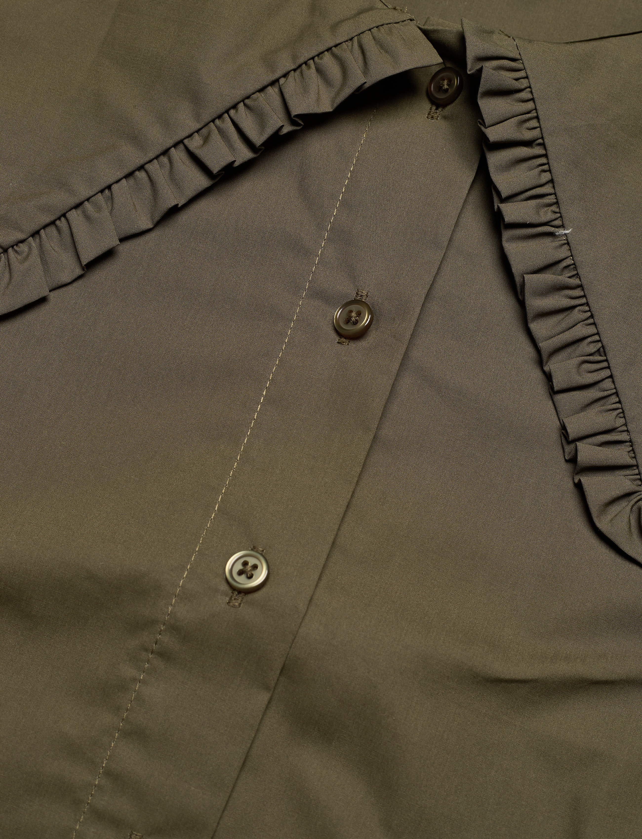 Just Female - Eve shirt - dark olive - 2