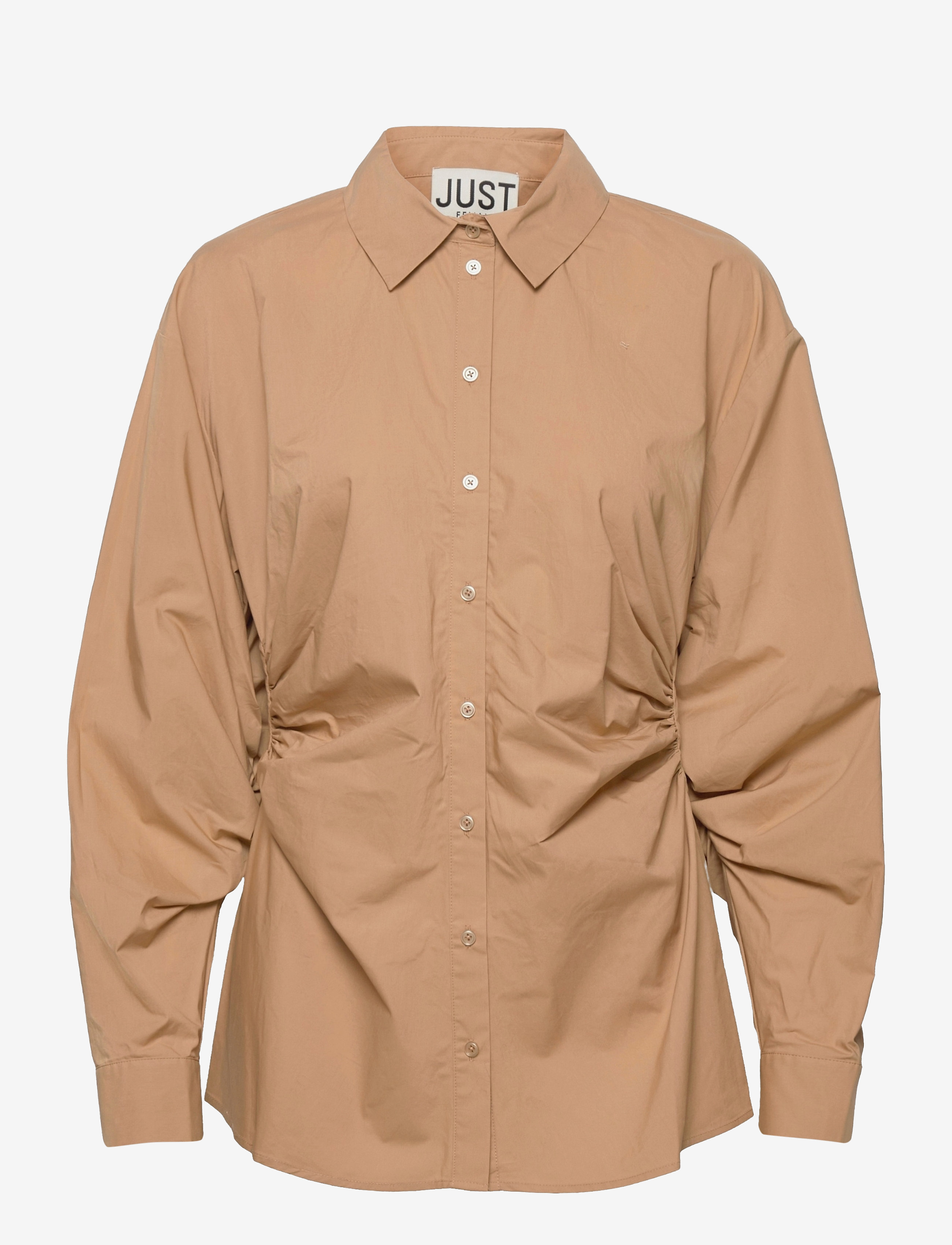 Just Female - Charon shirt - tannin - 1