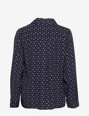 Just Female - Hope shirt - long-sleeved blouses - blue pj art - 1