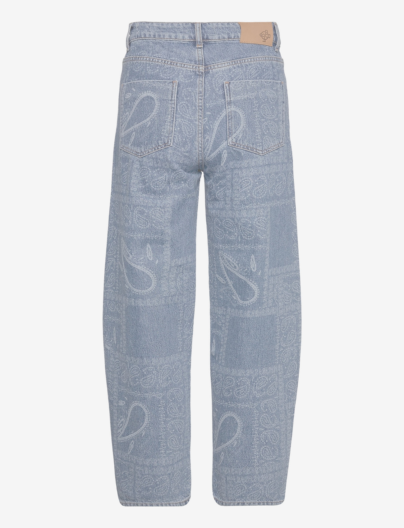 Just Female - Bold jeans 0110 - sirge säärega teksad - light blue scarf - 1