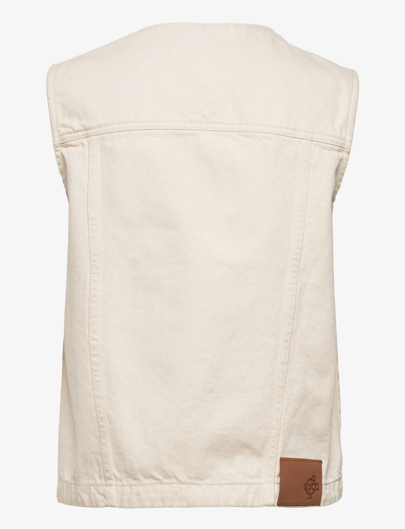 Just Female - Bright vest 0111 - denim vests - off white - 1