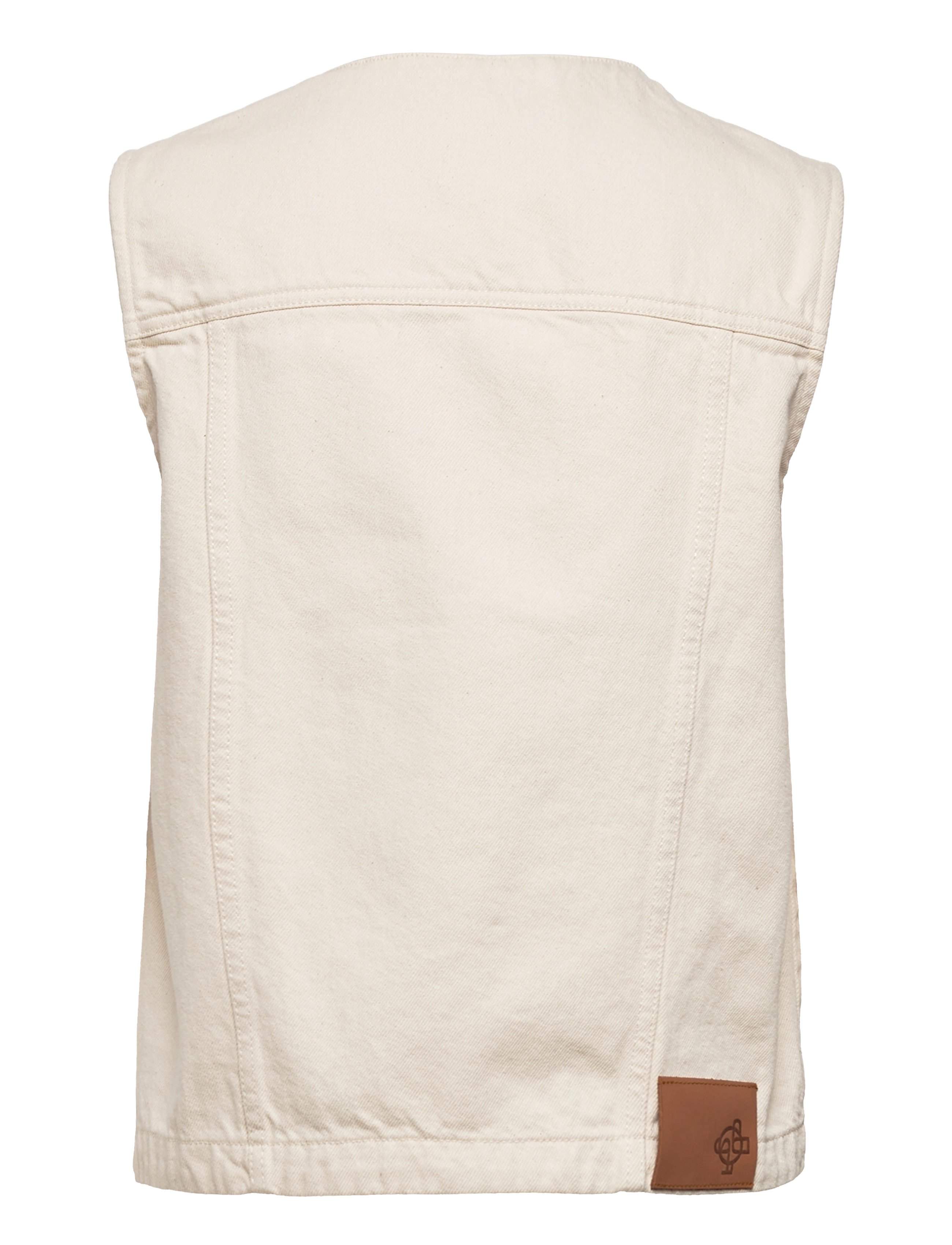 Just Female - Bright vest 0111 - denimveste - off white - 1