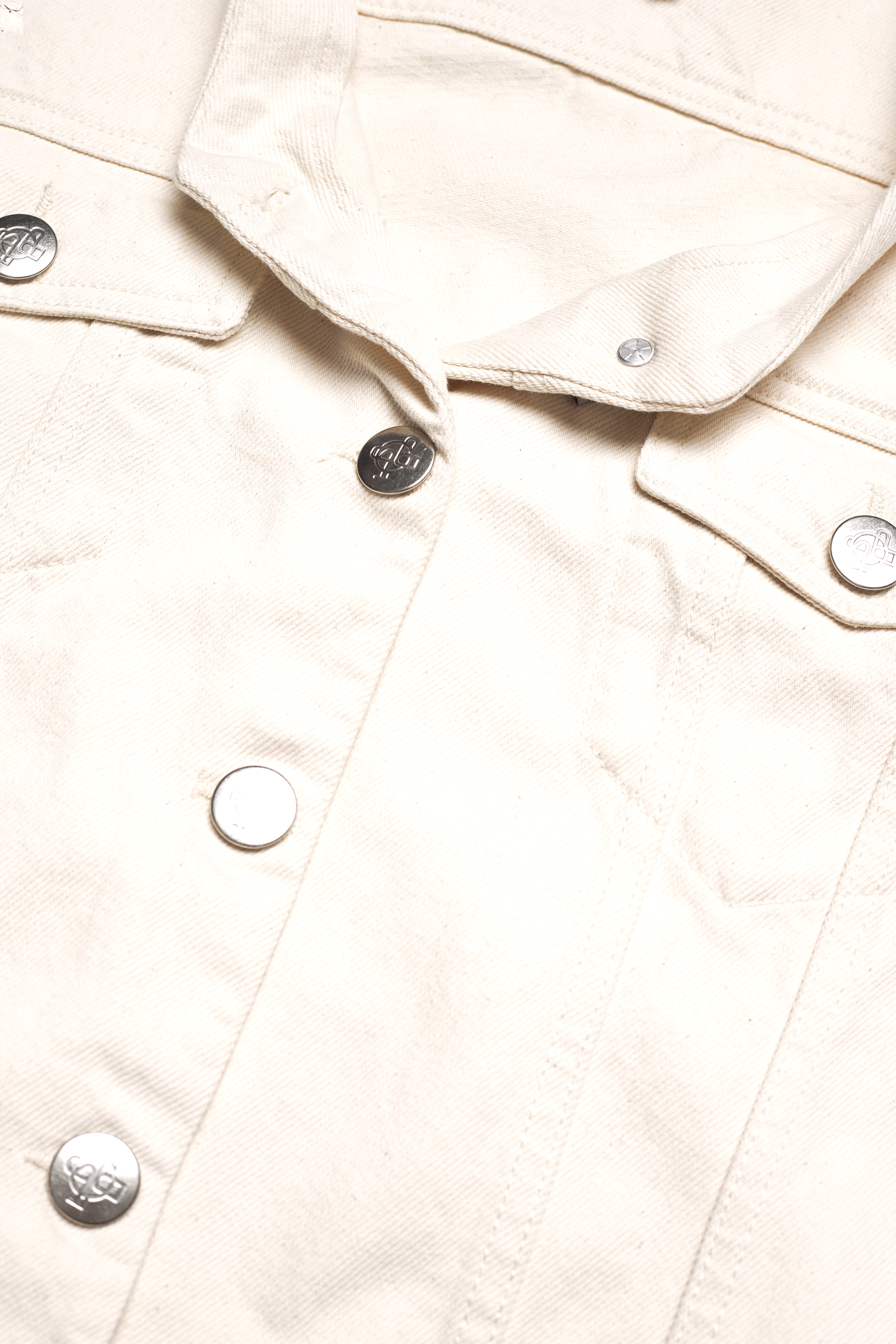Just Female - Bright vest 0111 - denimveste - off white - 2