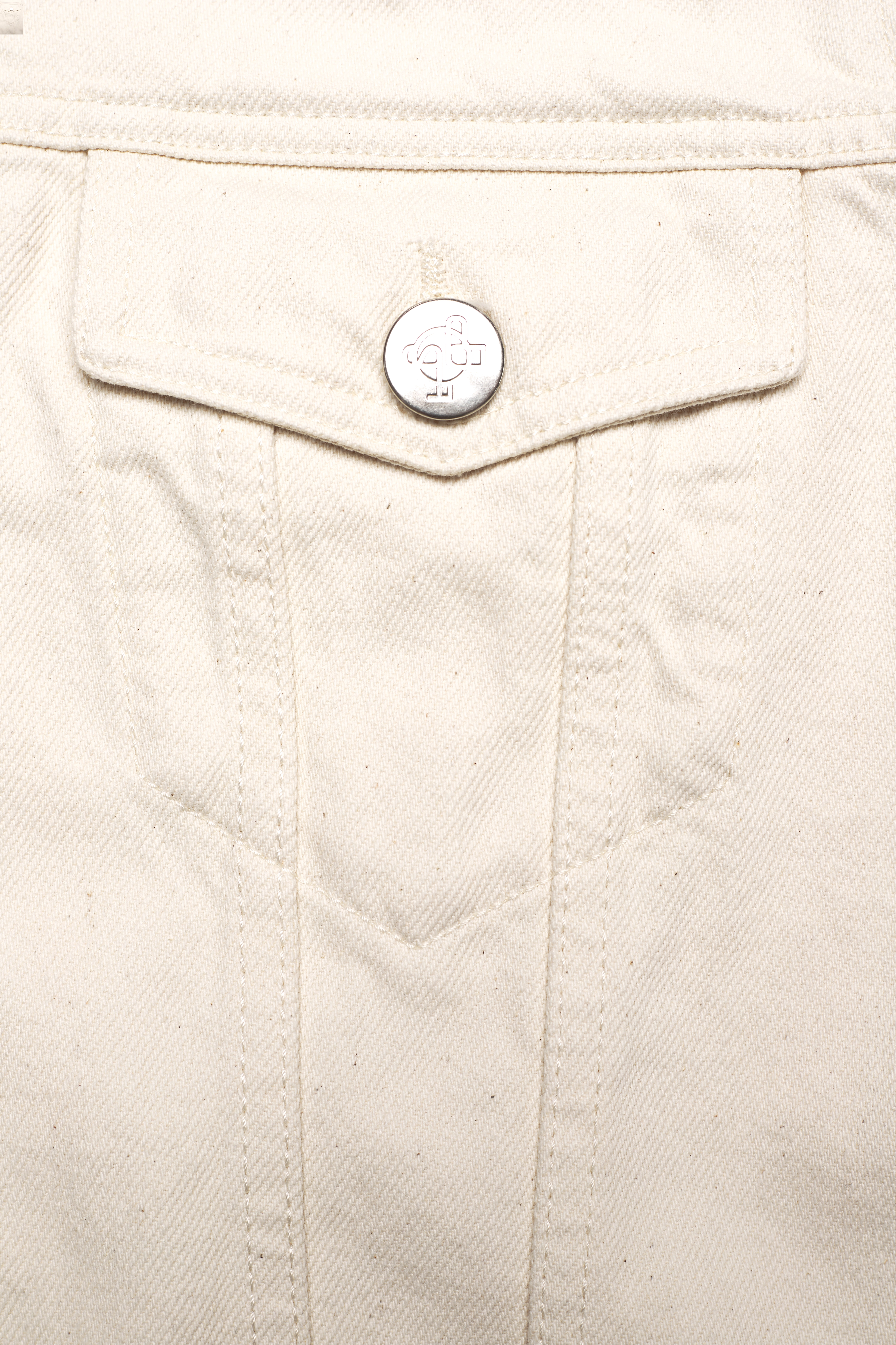 Just Female - Bright vest 0111 - denimveste - off white - 3