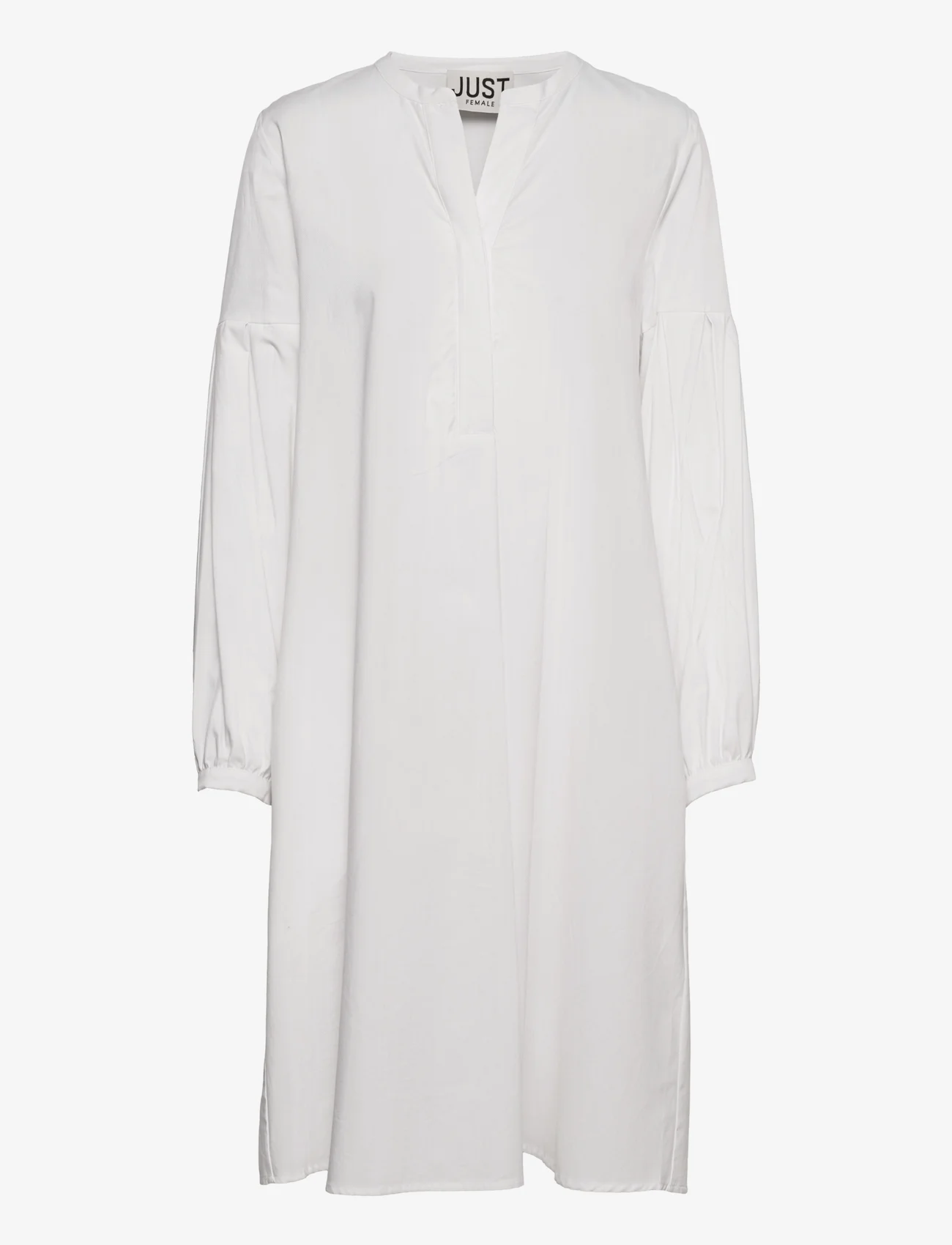 Just Female - Choice dress - shirt dresses - white - 0