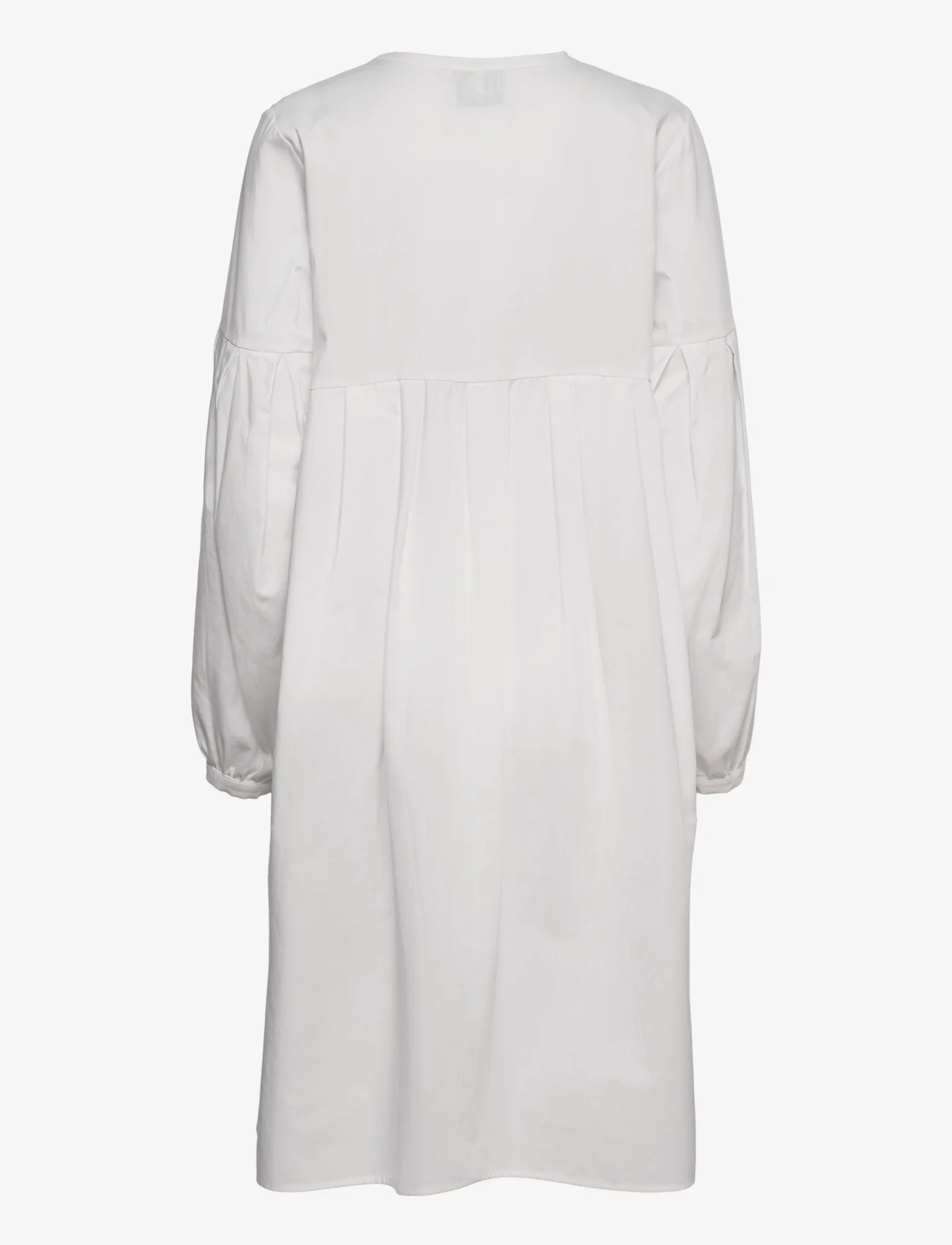 Just Female - Choice dress - shirt dresses - white - 1