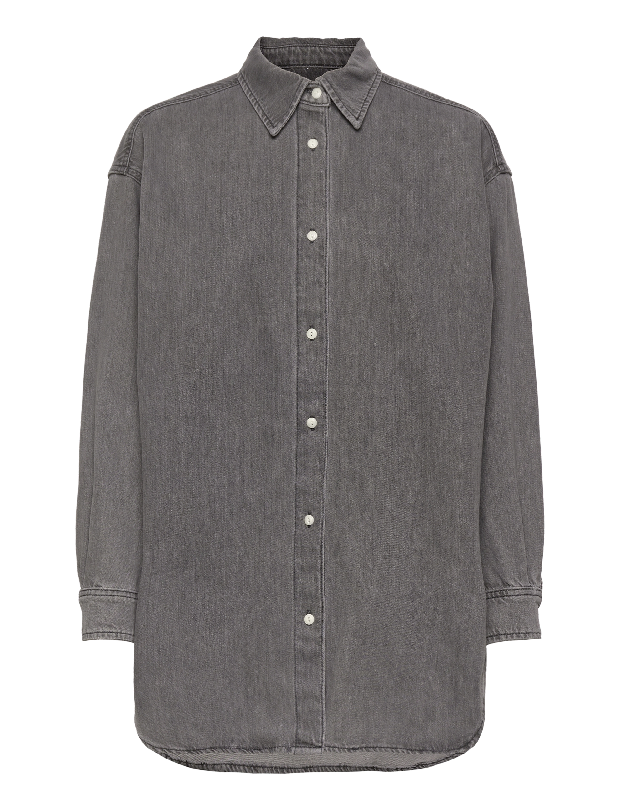 Just Female - Best denim shirt - grey denim - 0