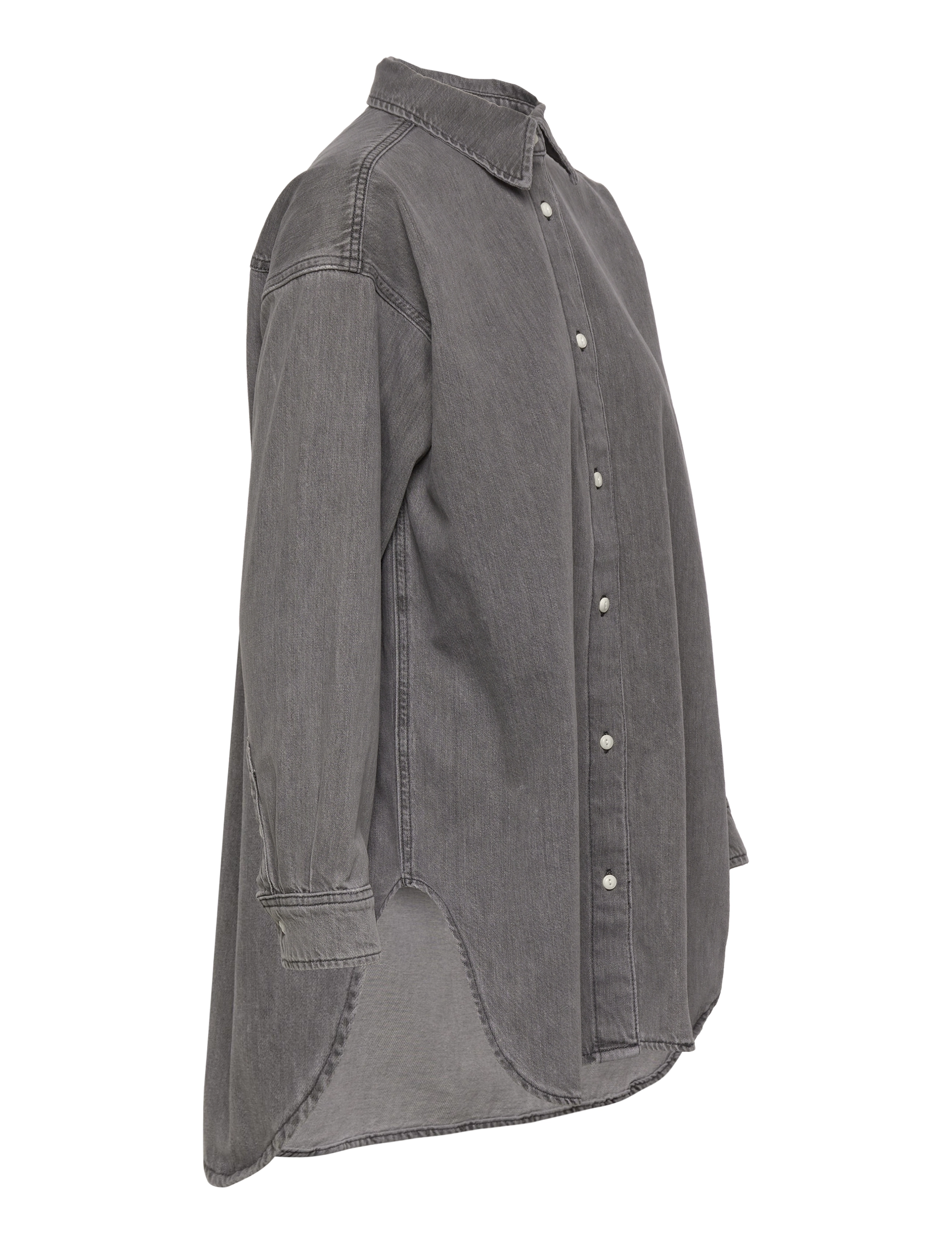 Just Female - Best denim shirt - grey denim - 3