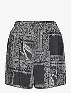 Maid shorts - PAISLEY ART BLACK