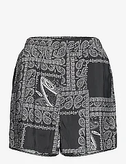 Just Female - Maid shorts - ikdienas šorti - paisley art black - 0