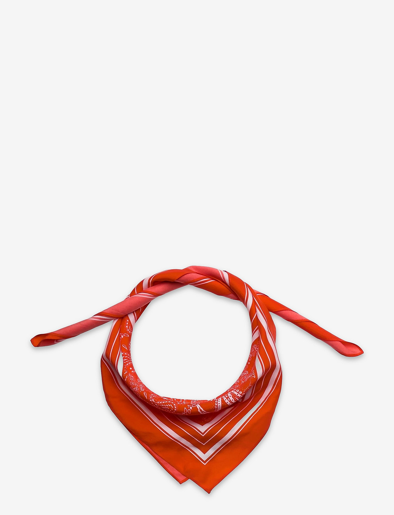 Just Female - Paisley scarf - cherry tomato - 0
